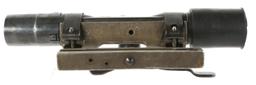 WWII GERMAN Gw ZF 4 MOUNTED SNIPER RIFLE SCOPE