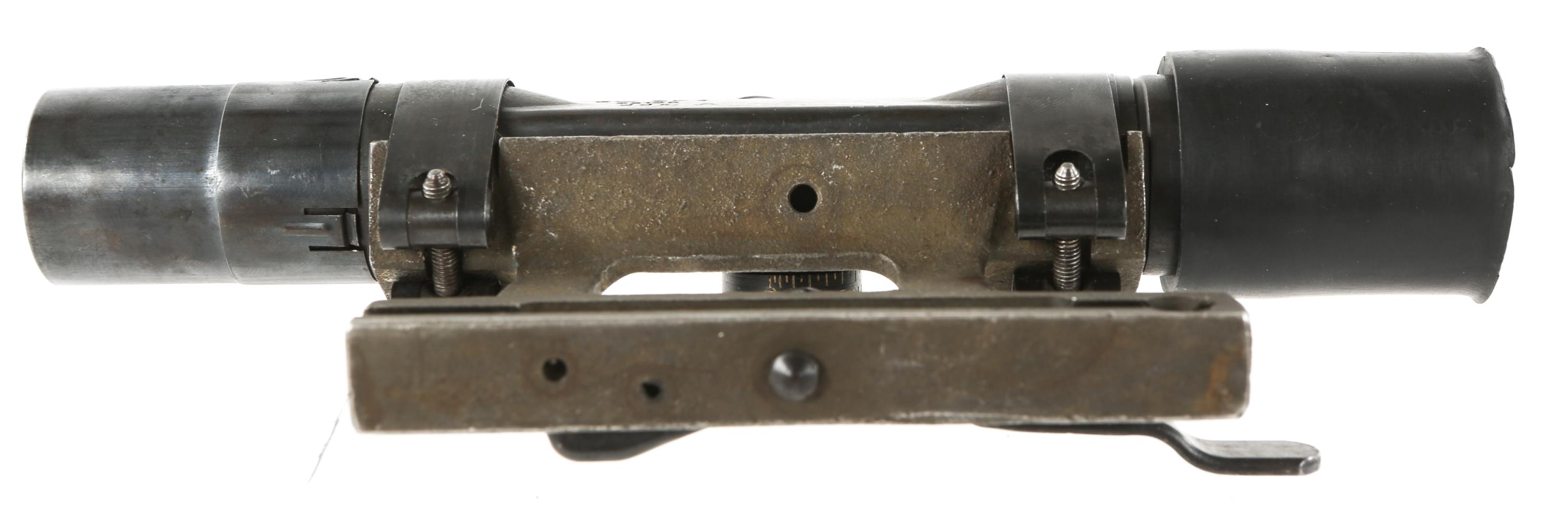 WWII GERMAN Gw ZF 4 MOUNTED SNIPER RIFLE SCOPE