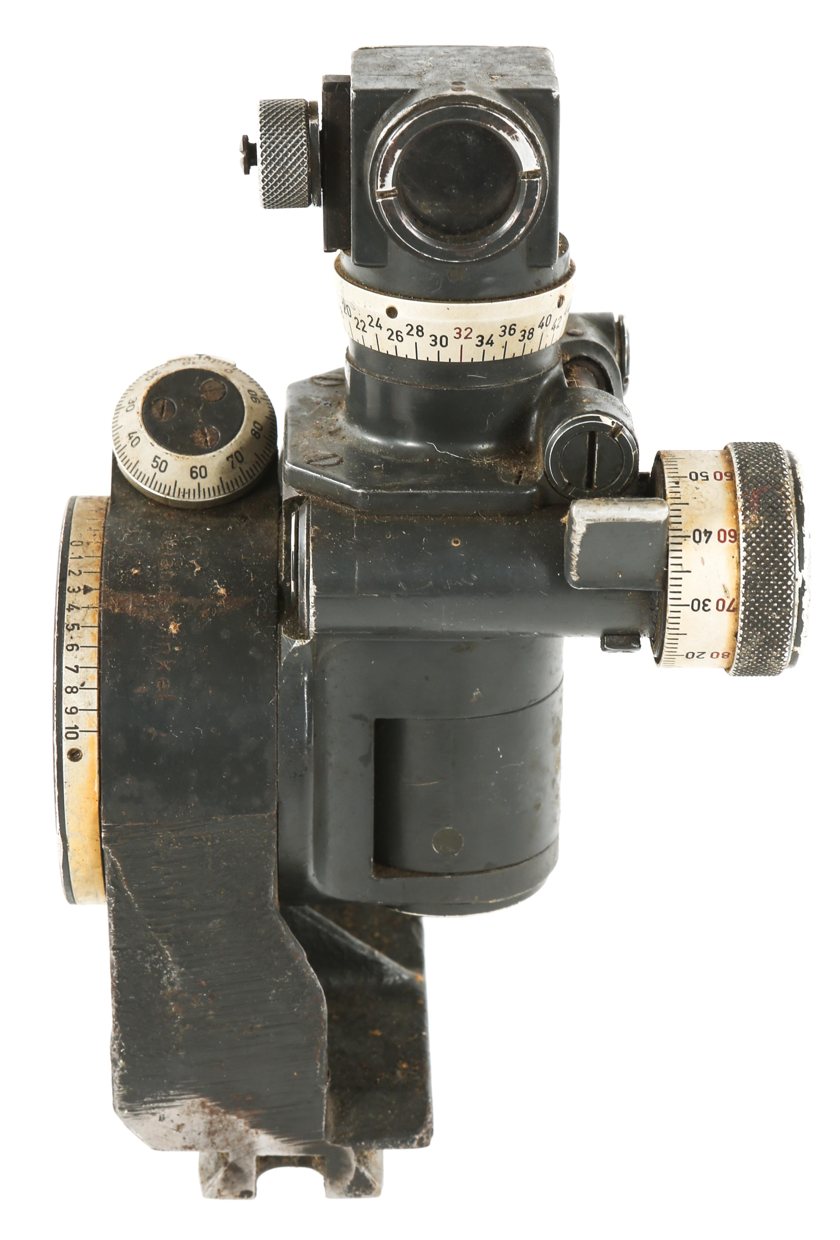 WWII GERMAN VOIGTLANDER M.G. Z.40 SCOPE WITH CASE