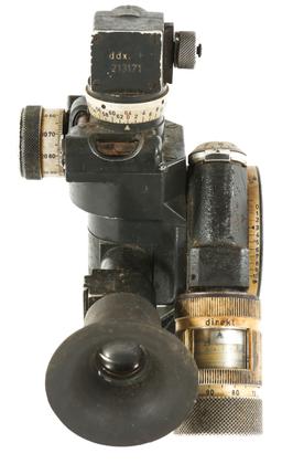 WWII GERMAN VOIGTLANDER M.G. Z.40 SCOPE WITH CASE