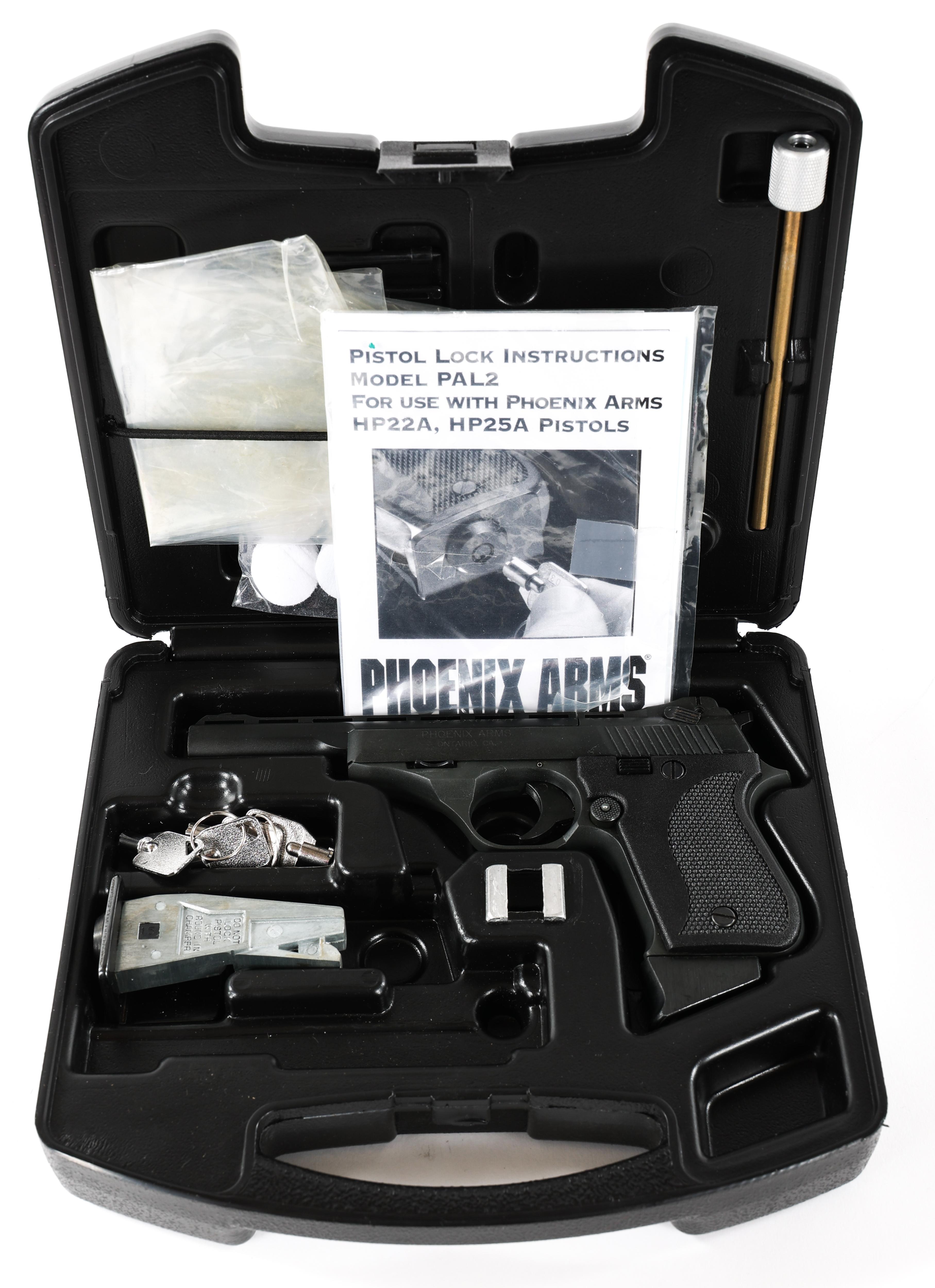 PHOENIX ARMS MODEL HP22A .22LR TARGET PISTOL