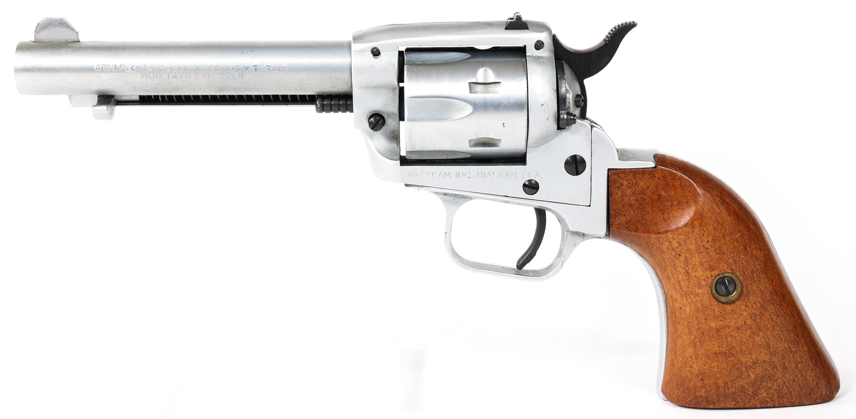 TANFOGLIO MODEL TA76 SA .22 CALIBER REVOLVER