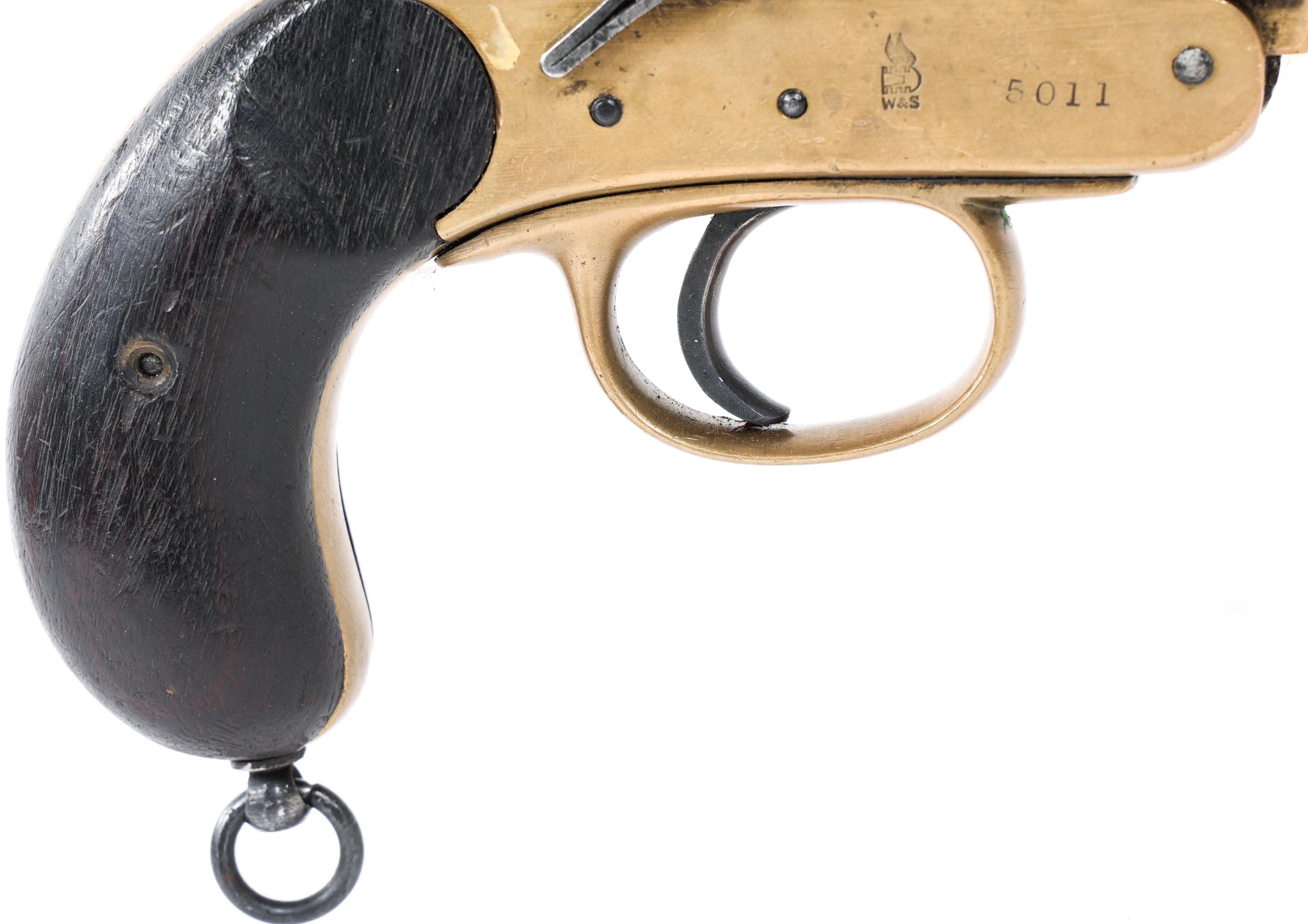 1915 WWI WEBLEY & SCOTT NO.1 MK.III* FLARE PISTOL