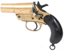 1915 WWI WEBLEY & SCOTT NO.1 MK.III* FLARE PISTOL