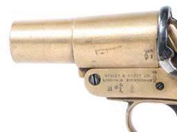 1915 WWI WEBLEY & SCOTT NO.1 MK.III* FLARE PISTOL