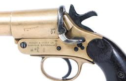 1915 WWI WEBLEY & SCOTT NO.1 MK.III* FLARE PISTOL
