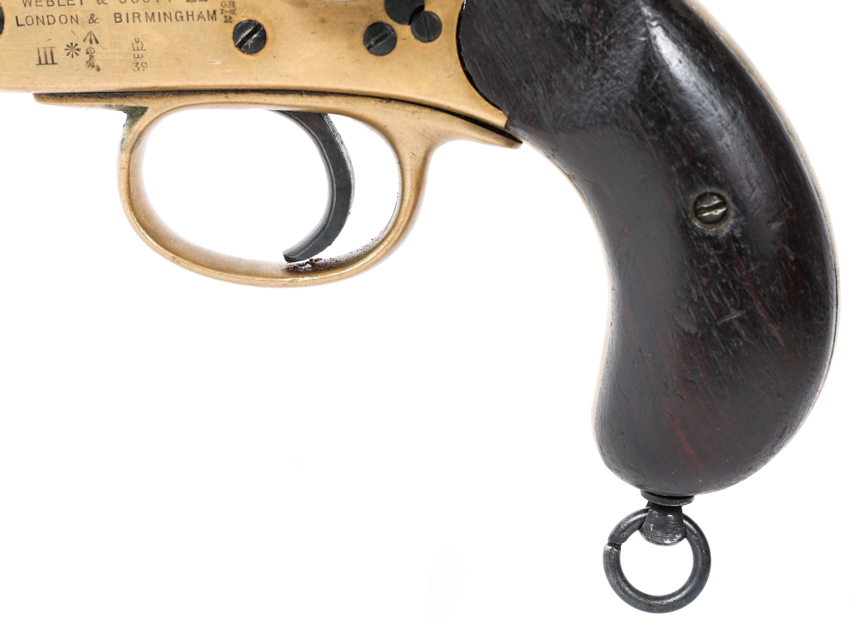 1915 WWI WEBLEY & SCOTT NO.1 MK.III* FLARE PISTOL
