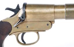 WWI BRITISH NO.1 MK.III* FLARE PISTOL WITH HOLSTER
