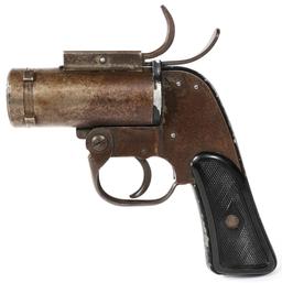 WWII US CEVC PISTOL PYROTECHNIC M-8 FLARE PISTOL