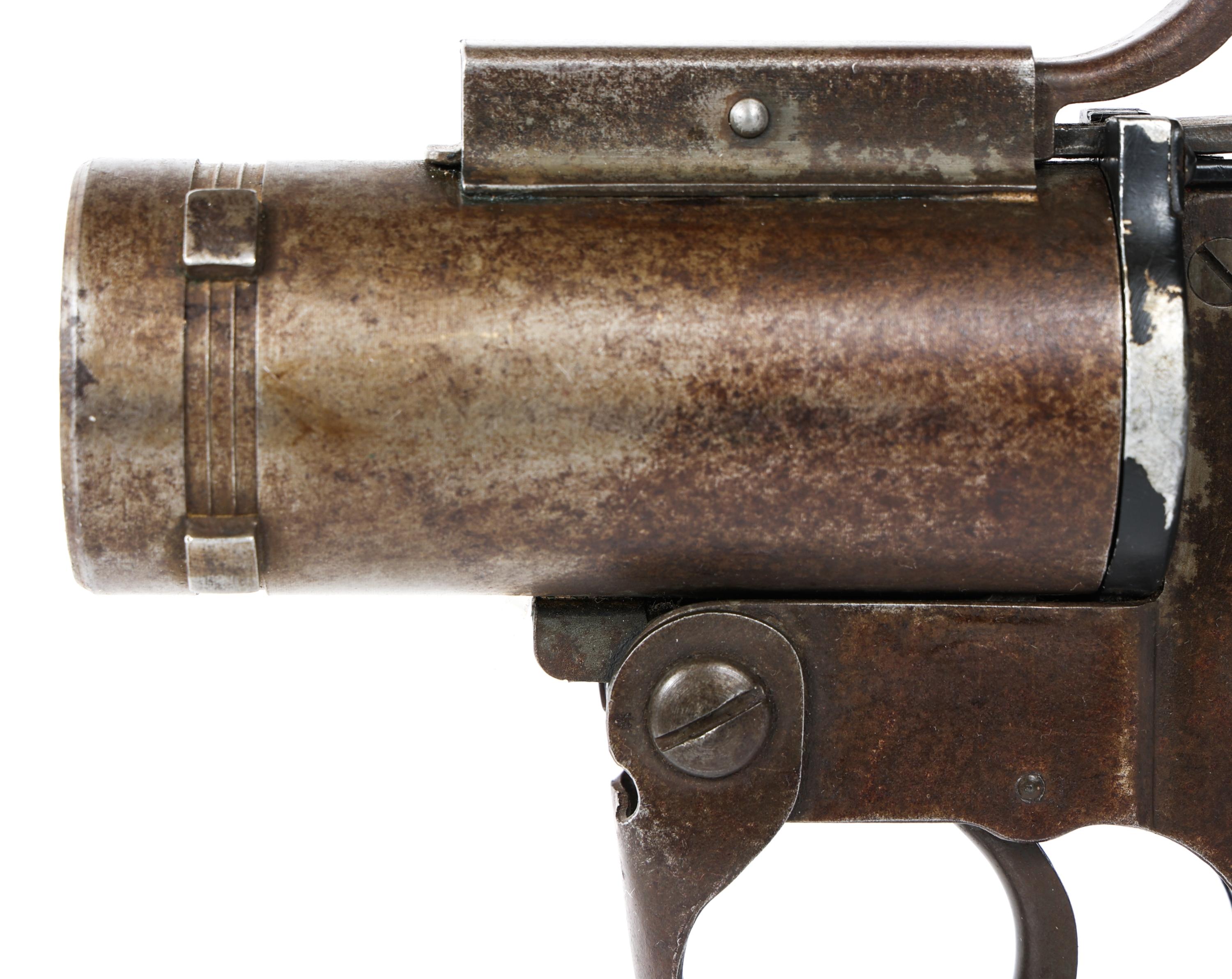 WWII US CEVC PISTOL PYROTECHNIC M-8 FLARE PISTOL
