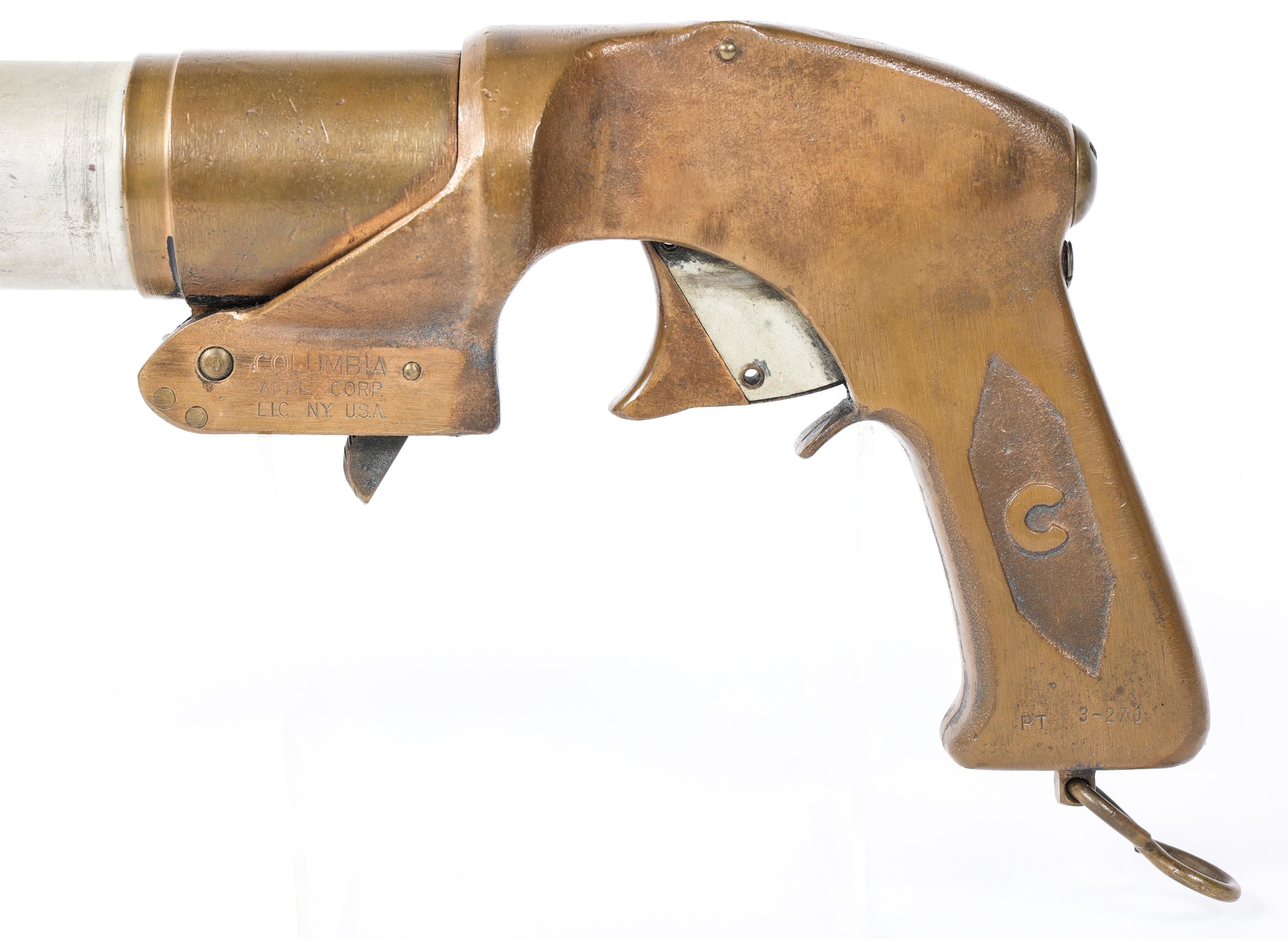 WWII US COLUMBIA MODEL 3 37mm FLARE PISTOL