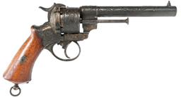 LAFAUCHEUX MODEL 1858 PINFIRE 12mm REVOLVER
