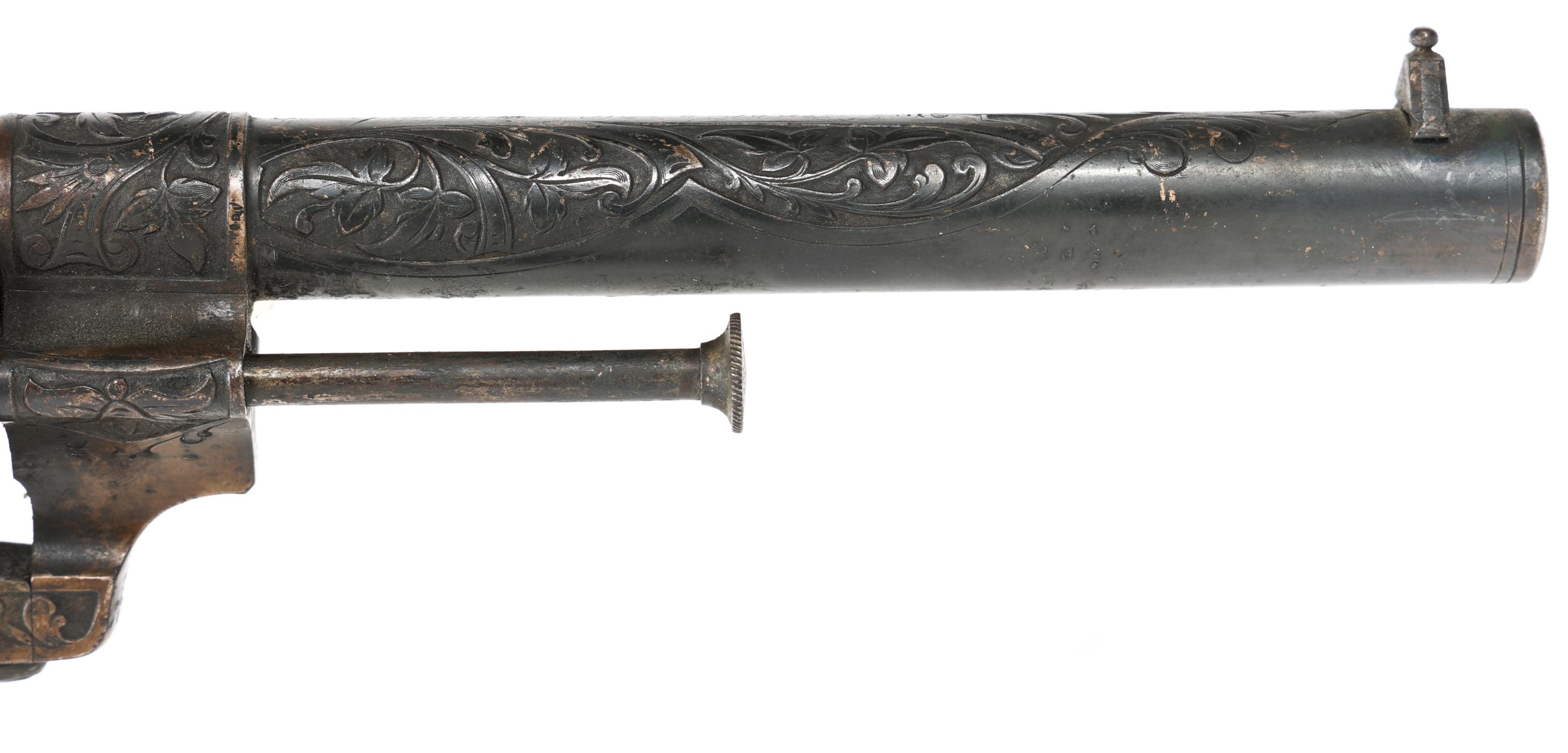 LAFAUCHEUX MODEL 1858 PINFIRE 12mm REVOLVER