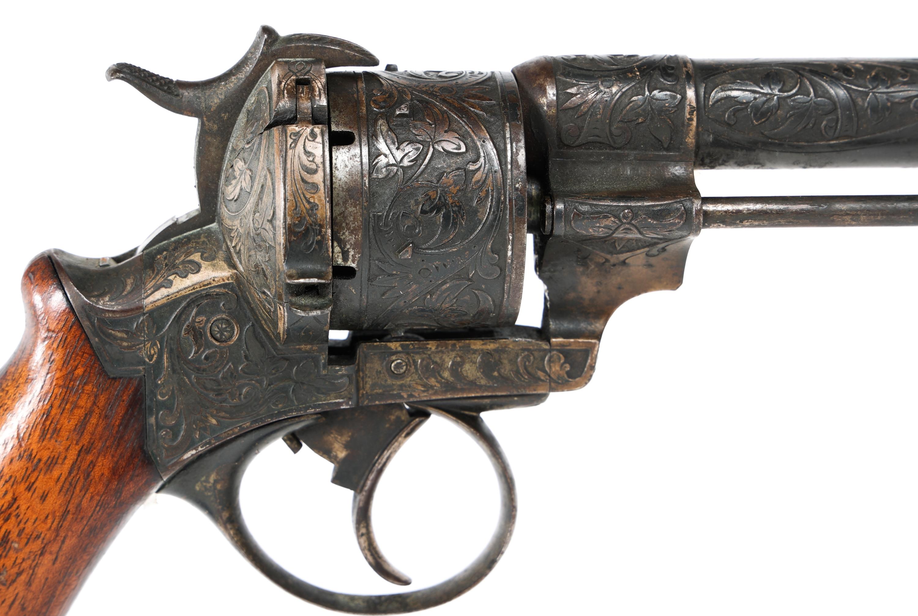 LAFAUCHEUX MODEL 1858 PINFIRE 12mm REVOLVER