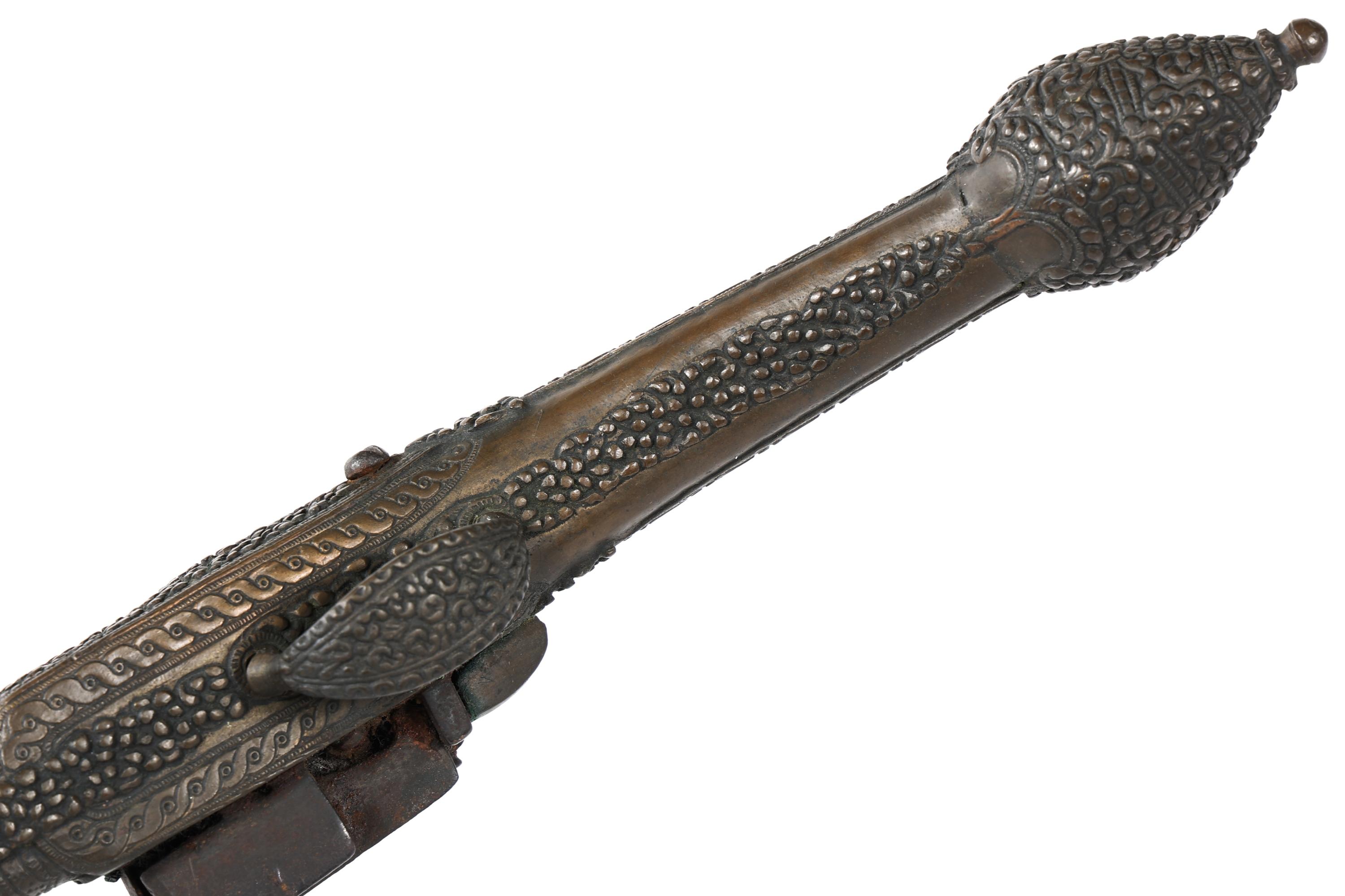 PAIR OF 18TH C. ALBANIAN MIQUELET PISTOLS