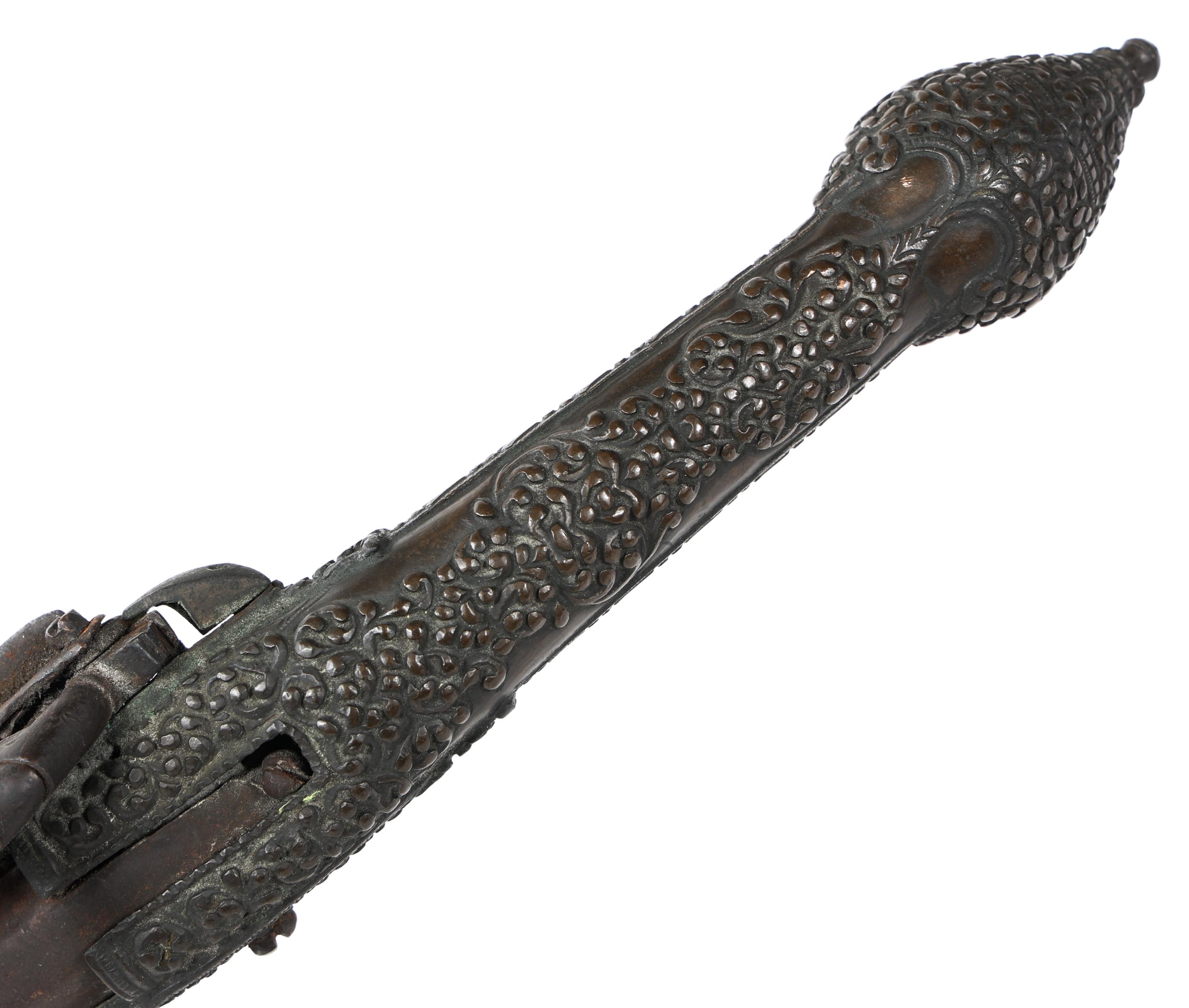 PAIR OF 18TH C. ALBANIAN MIQUELET PISTOLS