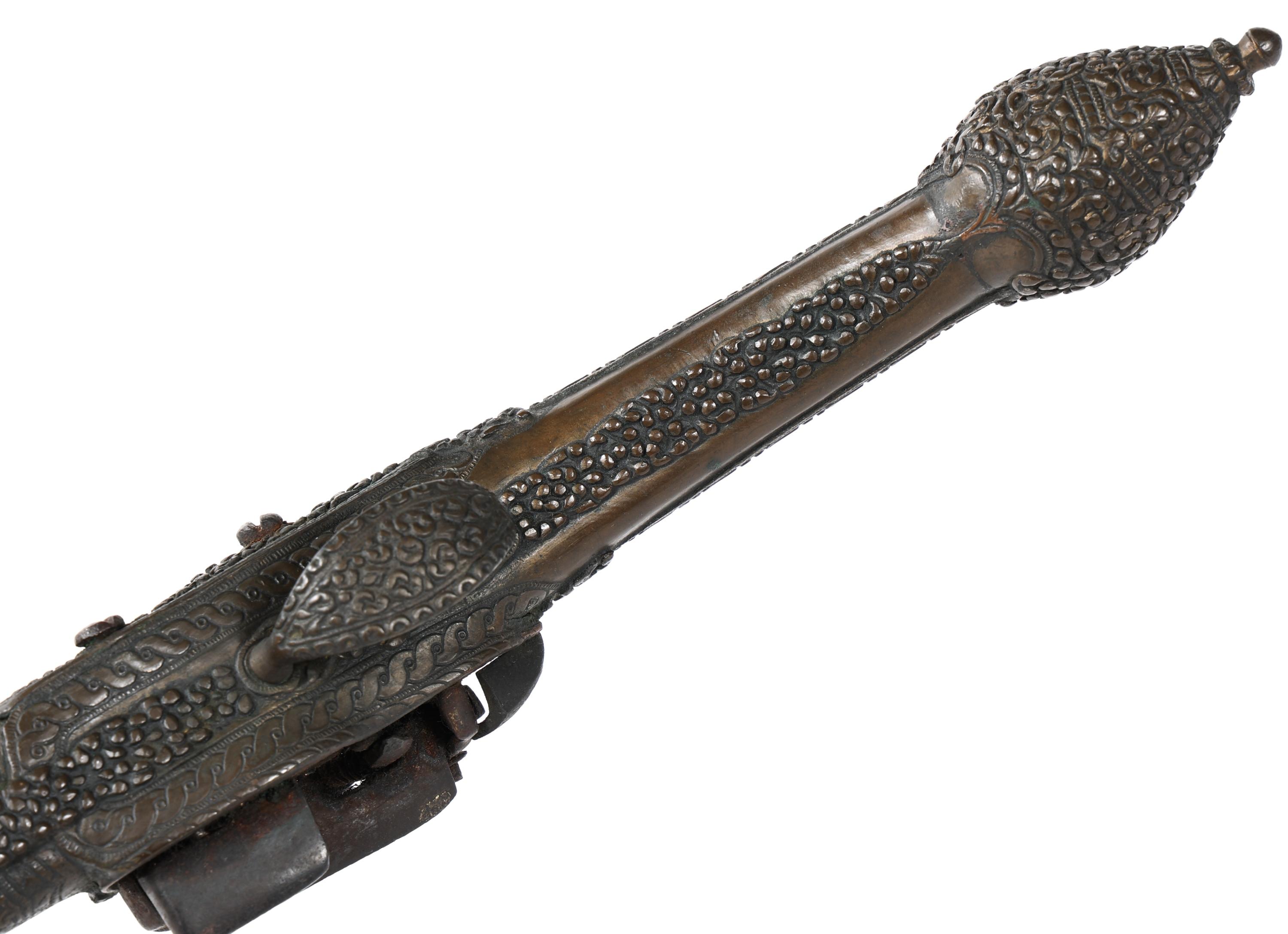 PAIR OF 18TH C. ALBANIAN MIQUELET PISTOLS