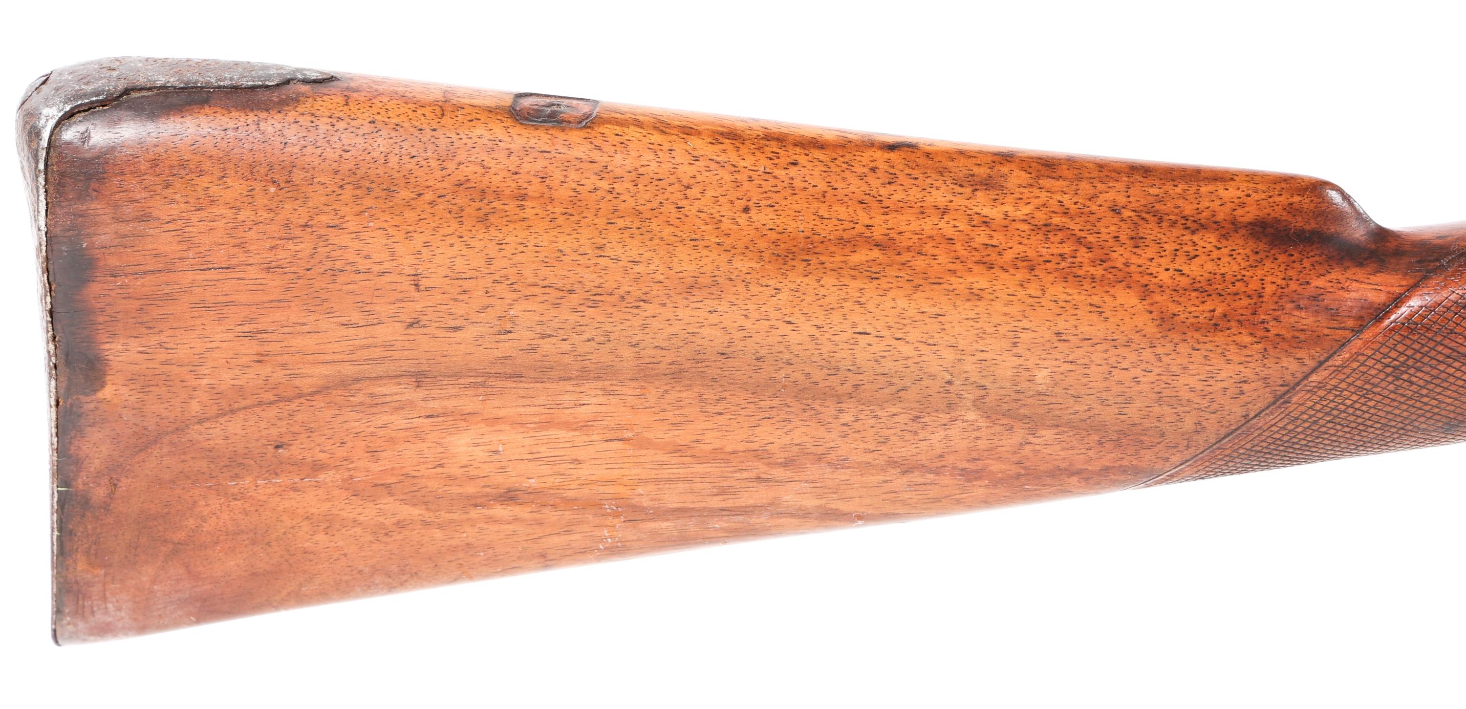 CLARCK LONDON 12 GAUGE PERCUSSION SHOTGUN