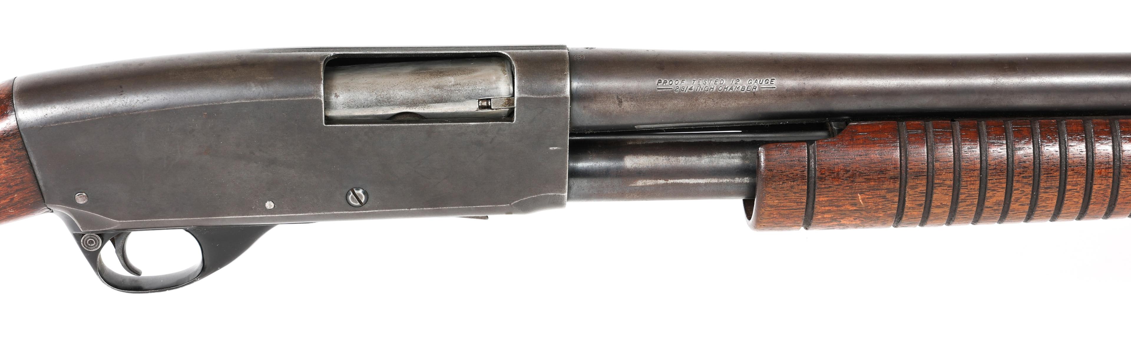 SAVAGE STEVENS MODEL 77D 12 GAUGE PUMP SHOTGUN