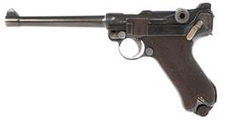 WWI GERMAN DWM MODEL 1914 NAVY 9mm LUGER PISTOL