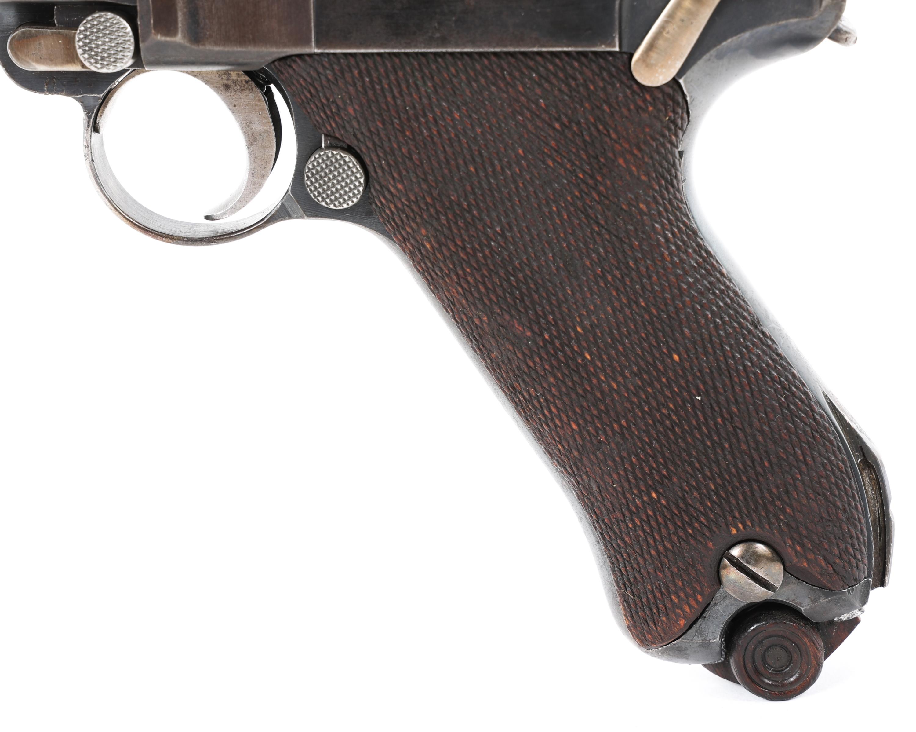 WWI GERMAN DWM MODEL 1914 NAVY 9mm LUGER PISTOL