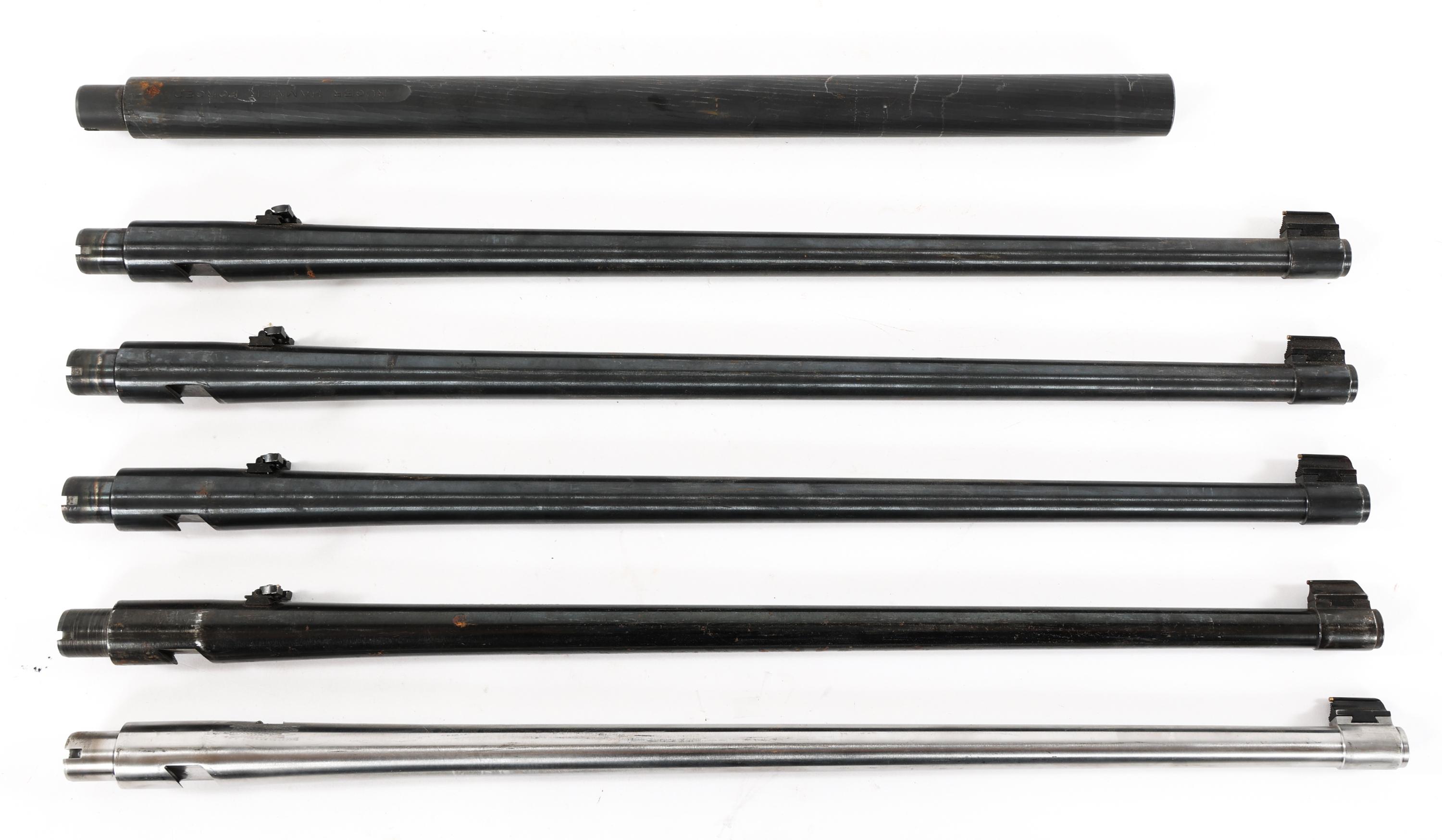 RUGER RIFLE BARRELS LOT OF 6