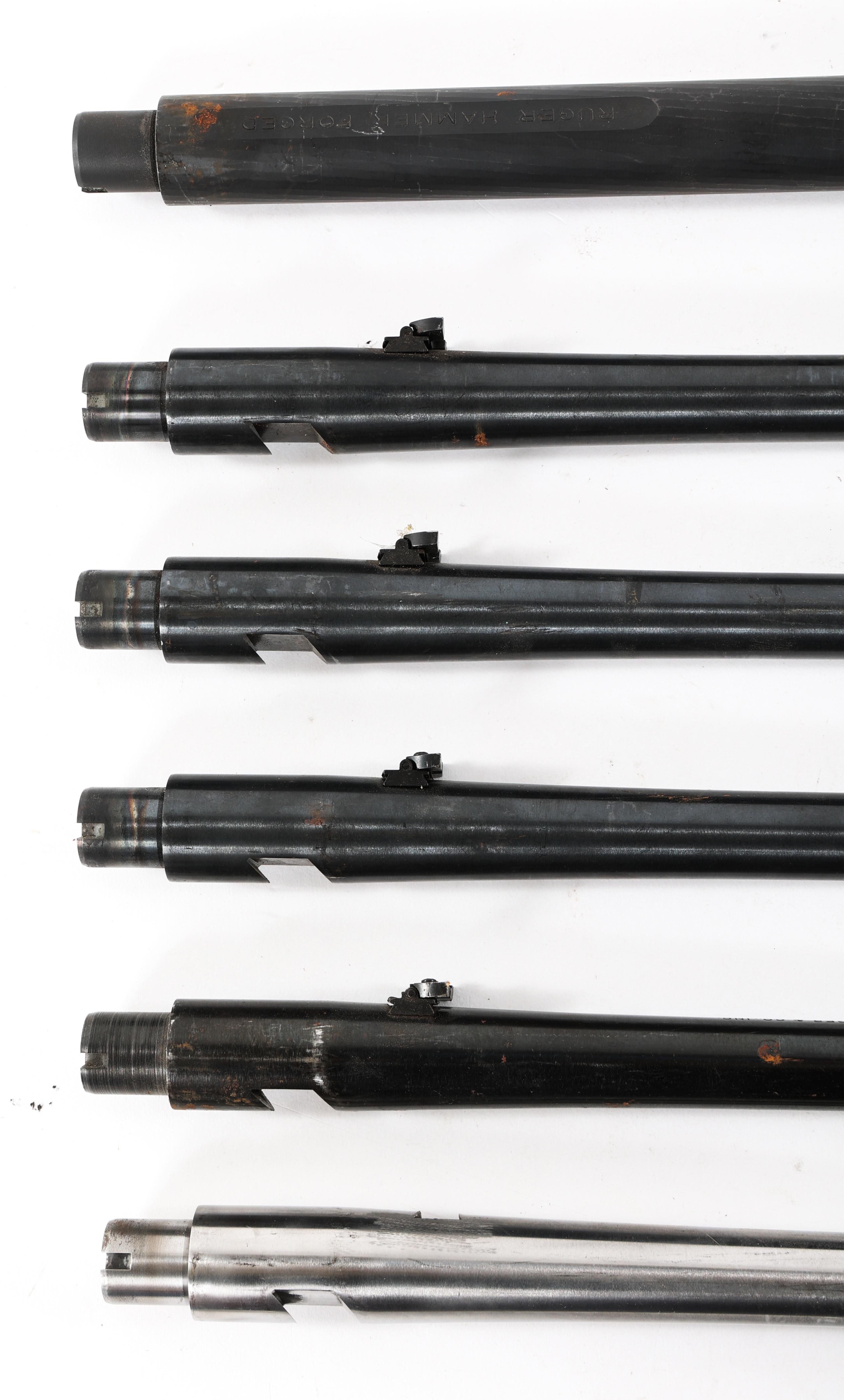 RUGER RIFLE BARRELS LOT OF 6