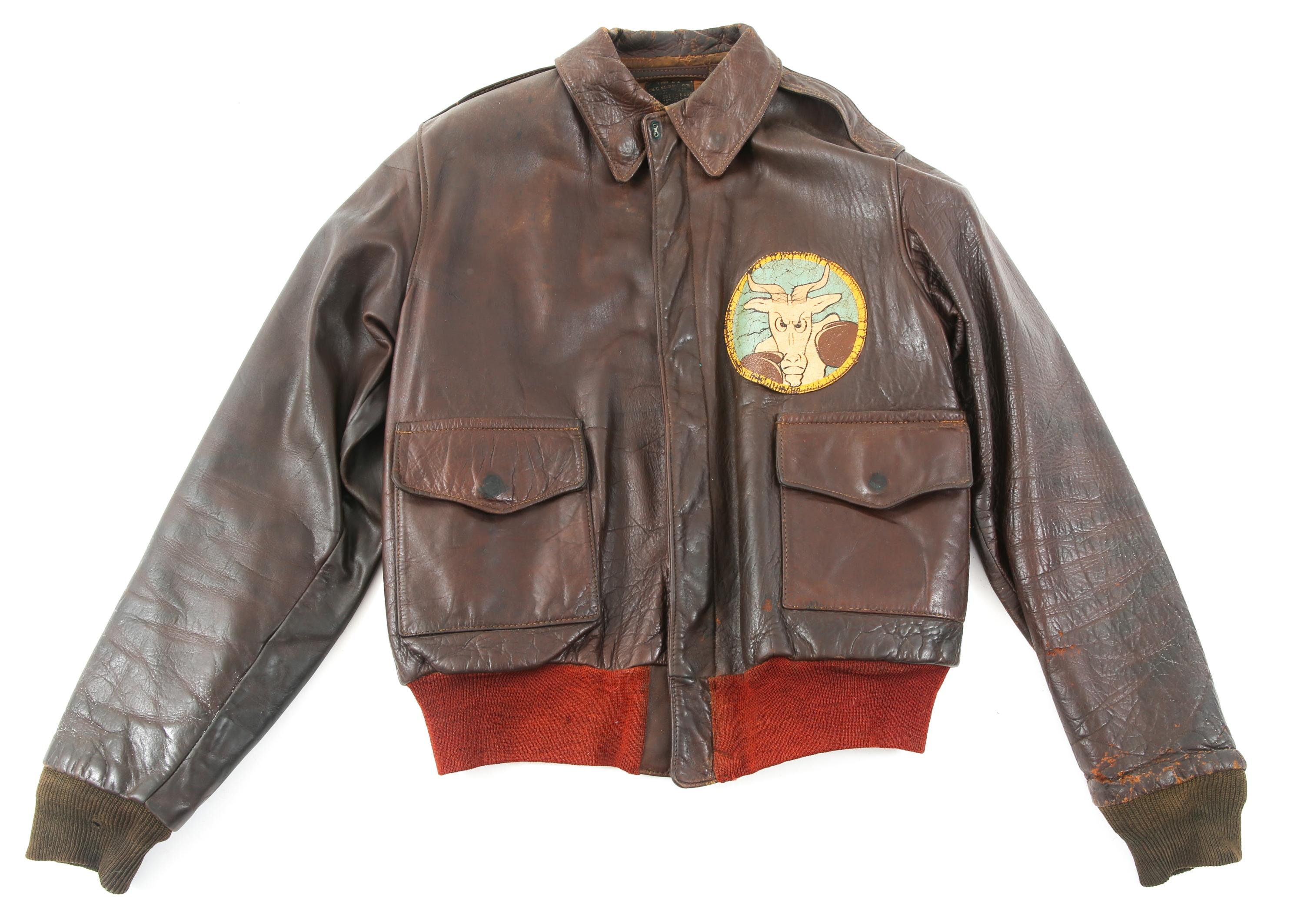 WWII 6th AF 51st FIGHTER SQUADRON A2 FLIGHT JACKET