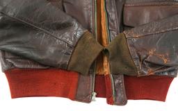 WWII 6th AF 51st FIGHTER SQUADRON A2 FLIGHT JACKET