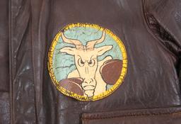 WWII 6th AF 51st FIGHTER SQUADRON A2 FLIGHT JACKET