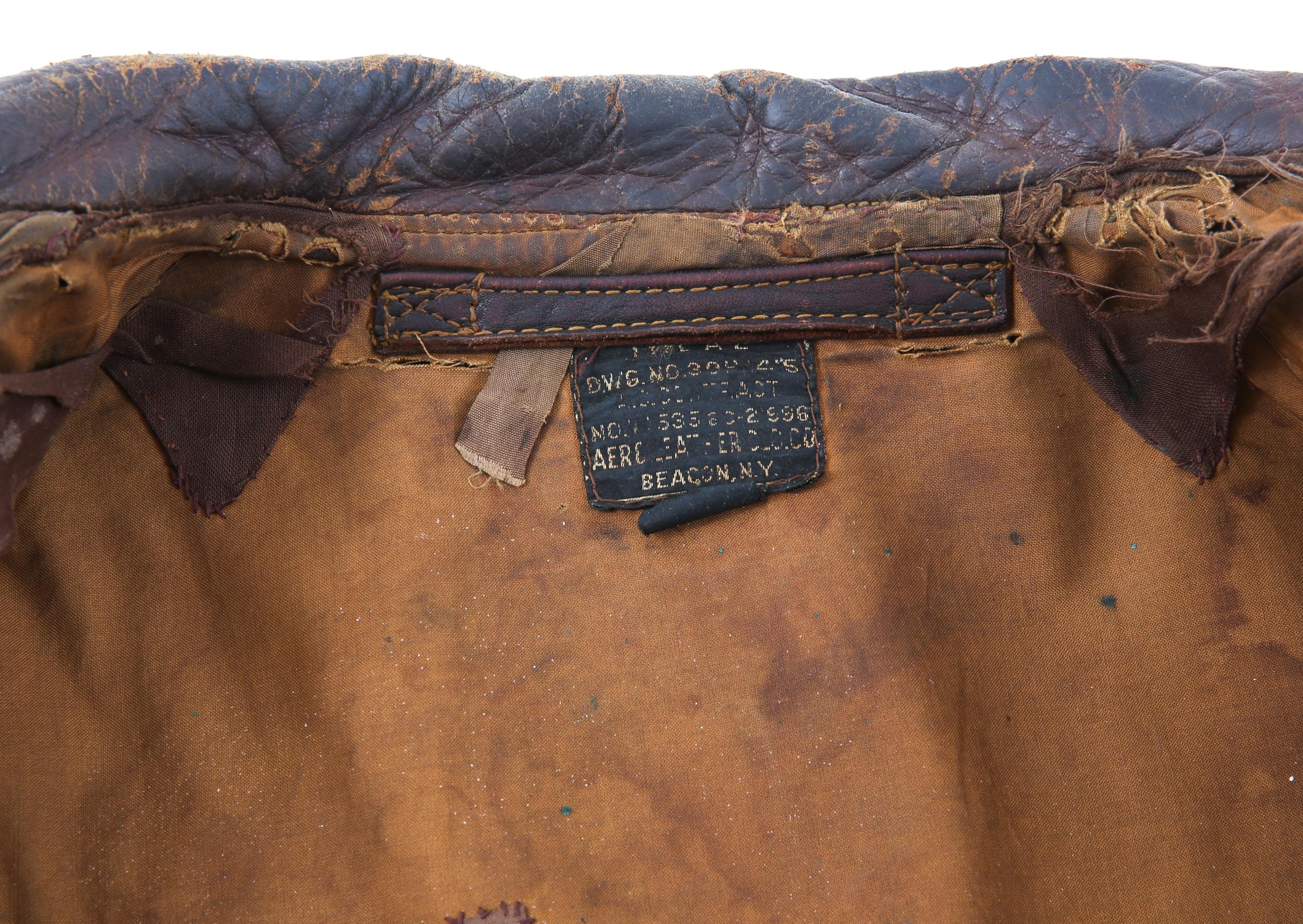 WWII 6th AF 51st FIGHTER SQUADRON A2 FLIGHT JACKET