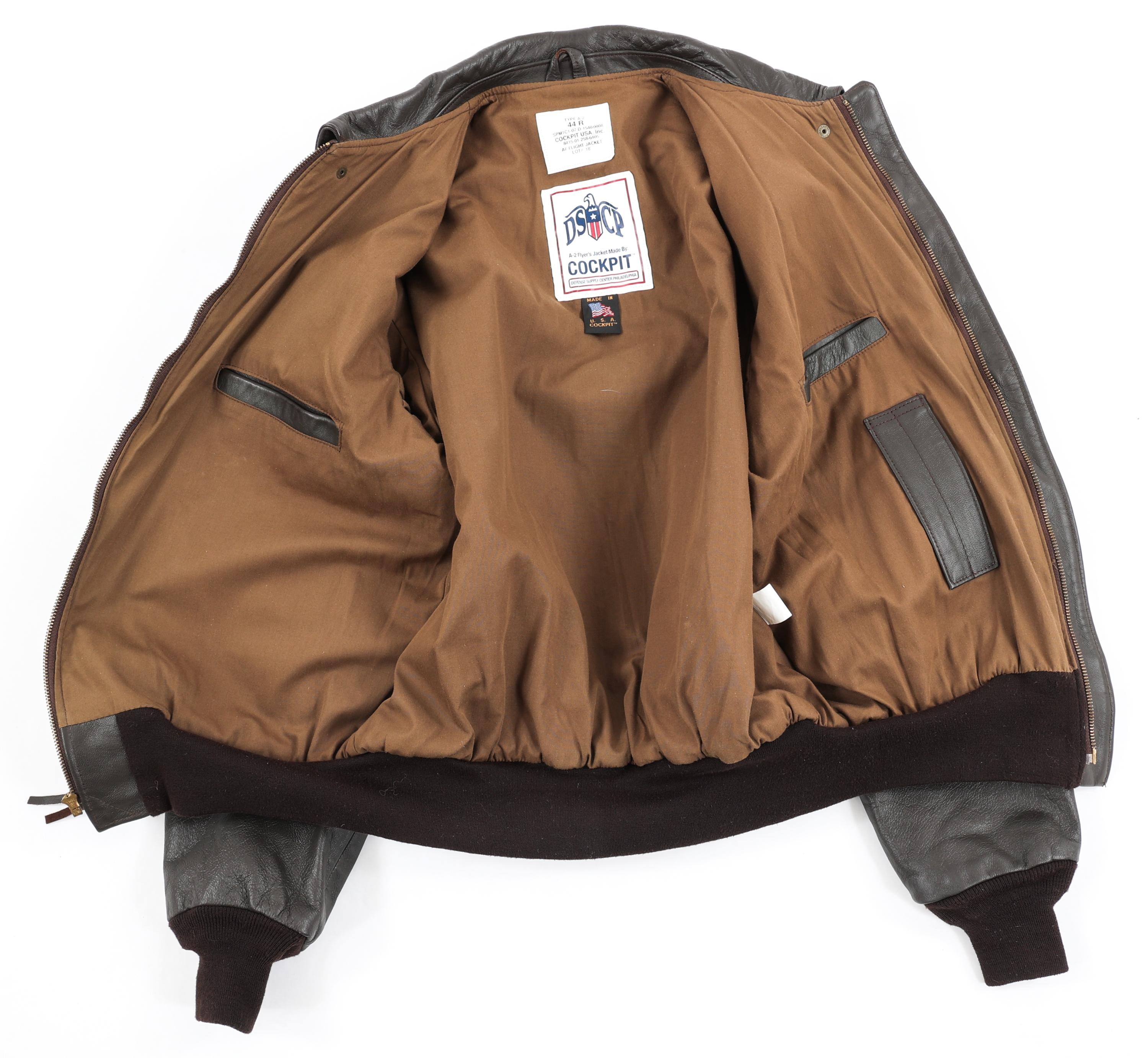 TYPE A-2 PILOT LEATHER FLIGHT JACKETS LOT OF 3