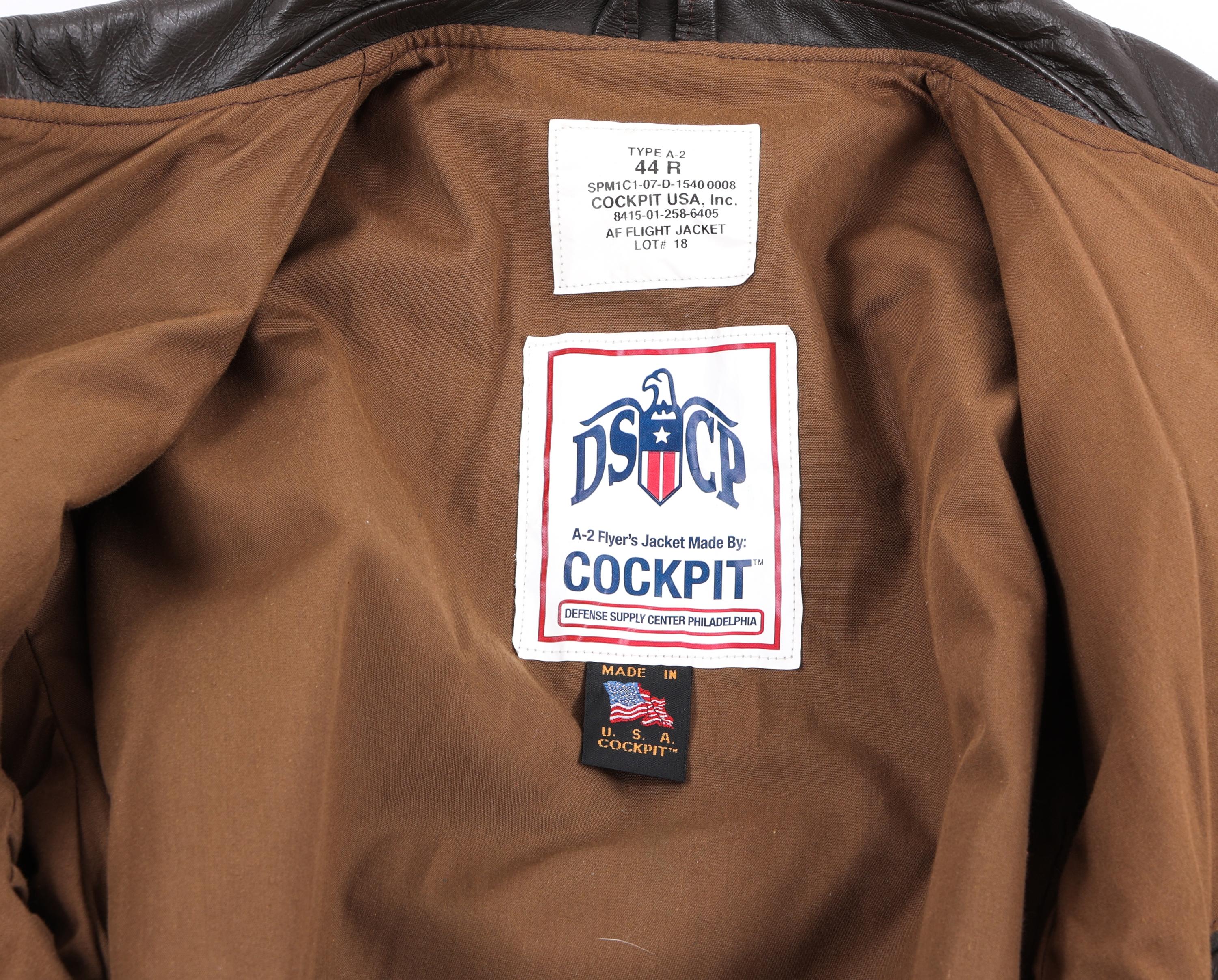 TYPE A-2 PILOT LEATHER FLIGHT JACKETS LOT OF 3