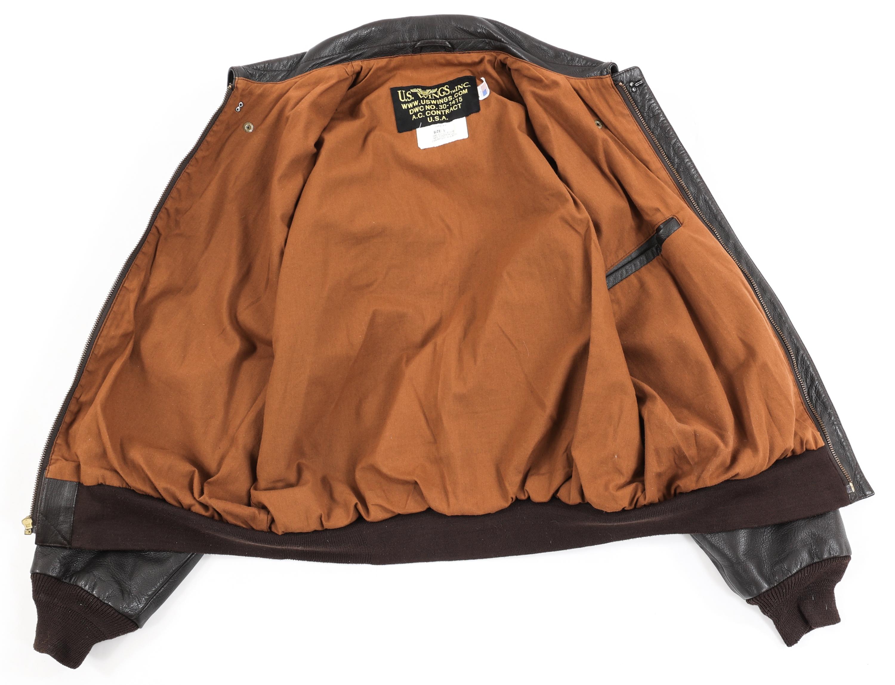 TYPE A-2 PILOT LEATHER FLIGHT JACKETS LOT OF 3