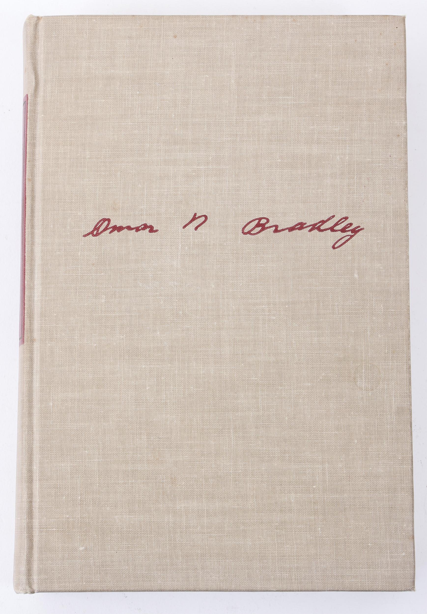 A SOLDIER'S STORY OMAR BRADLEY HAND SIGNED BOOK