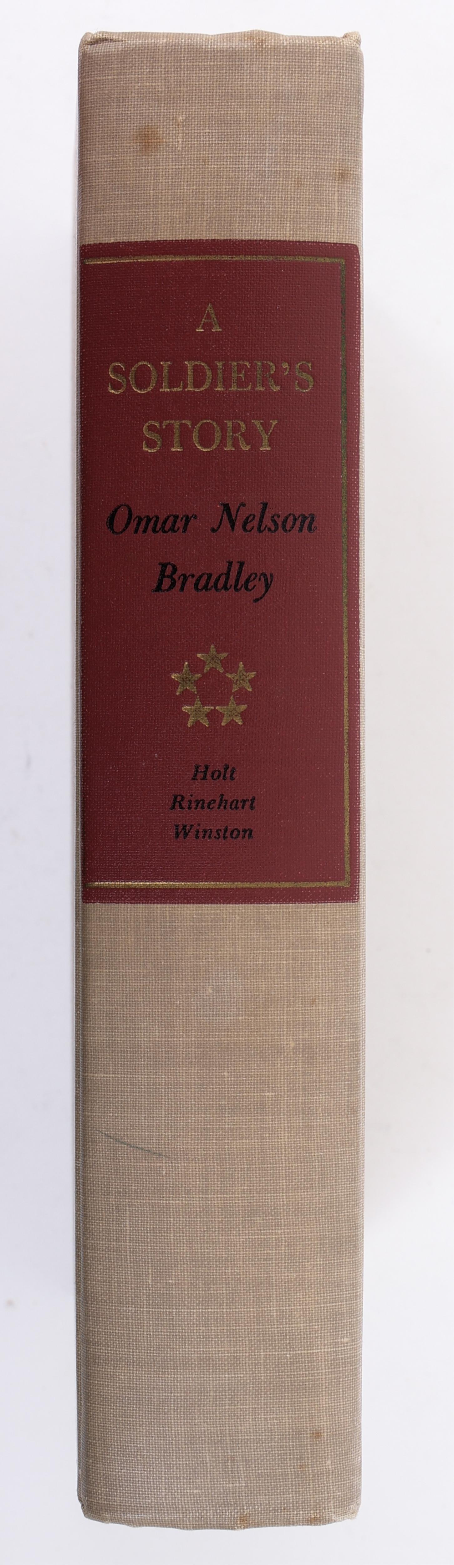 A SOLDIER'S STORY OMAR BRADLEY HAND SIGNED BOOK