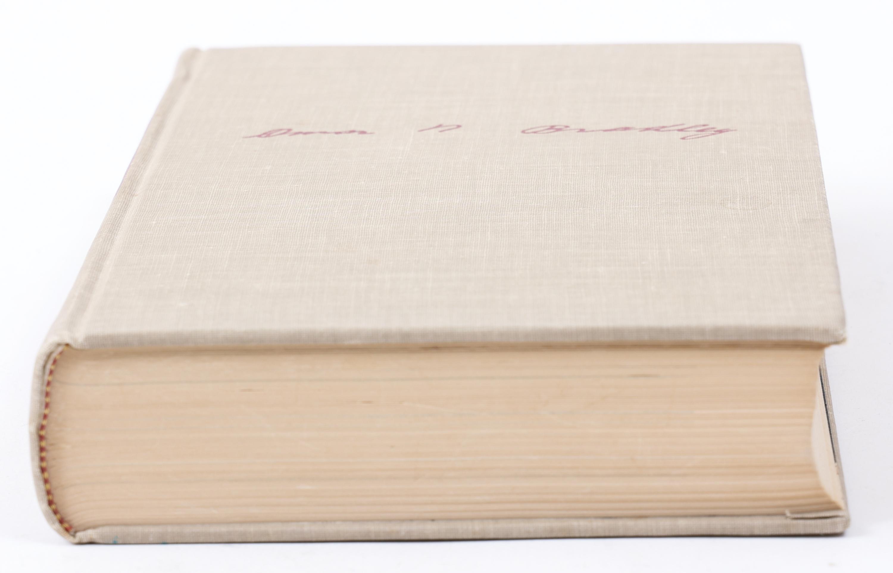A SOLDIER'S STORY OMAR BRADLEY HAND SIGNED BOOK