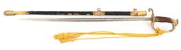 WWI USS K-4 SUBMARINE OFFICER PRESENTATION SWORD