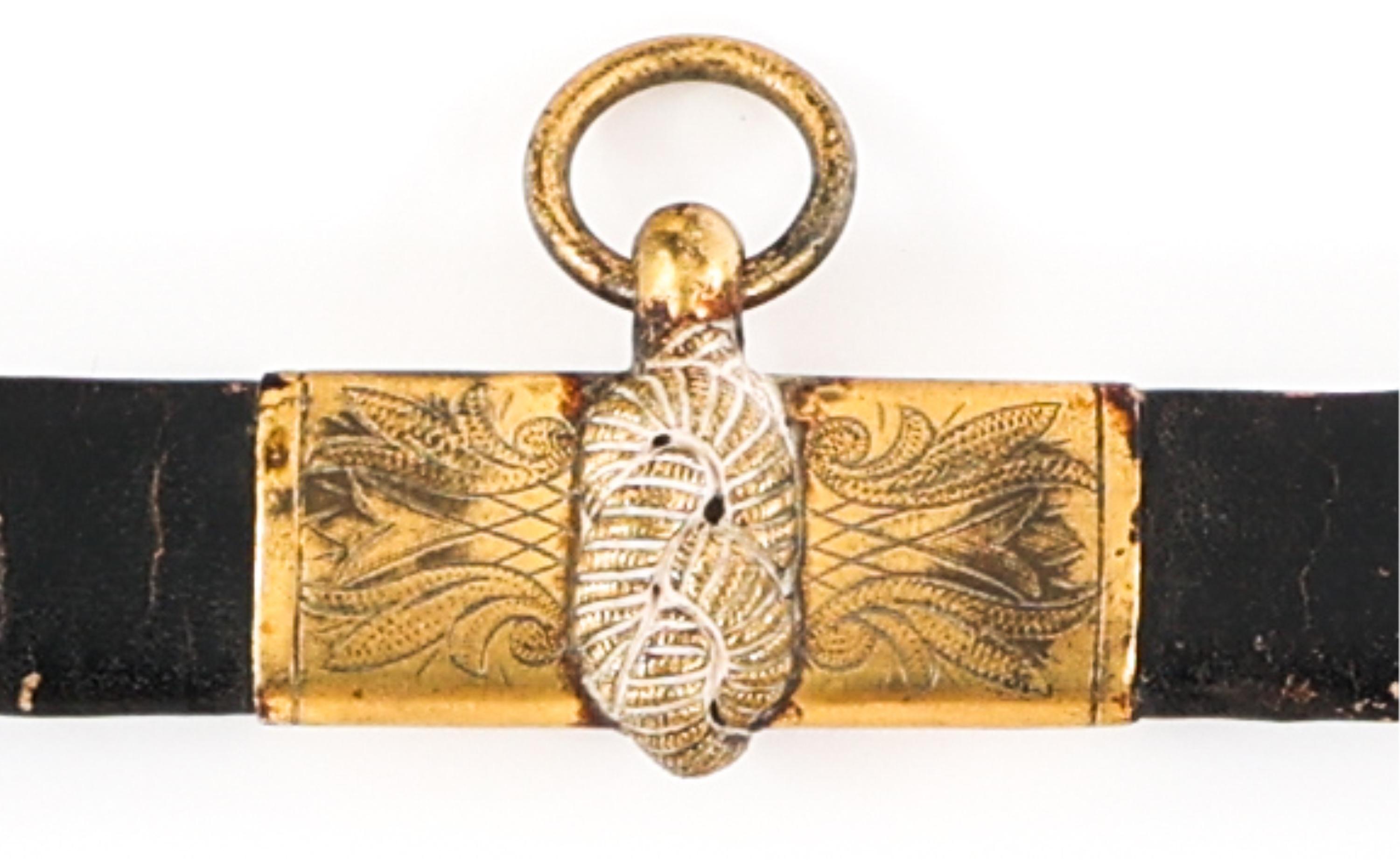 WWI USS K-4 SUBMARINE OFFICER PRESENTATION SWORD