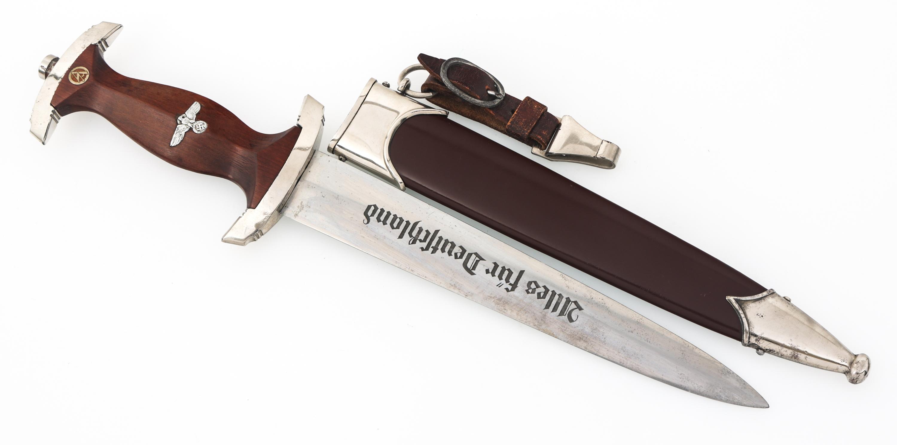 WWII GERMAN SA DRESS DAGGER BY RZM M7/66 1941