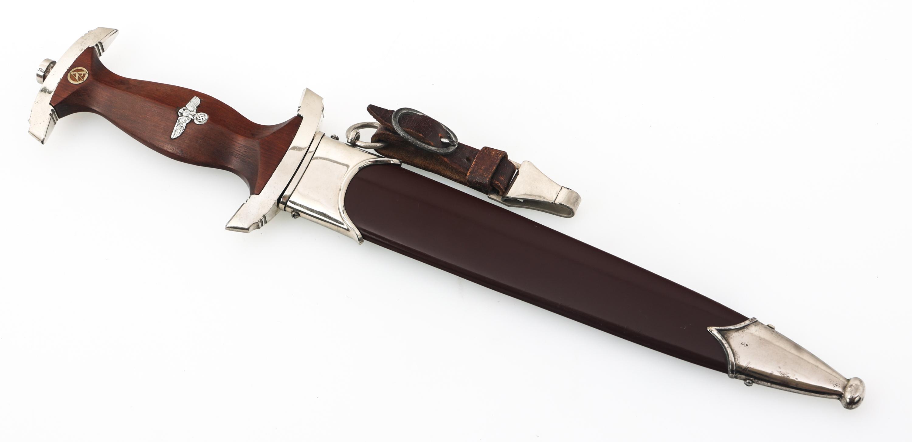 WWII GERMAN SA DRESS DAGGER BY RZM M7/66 1941