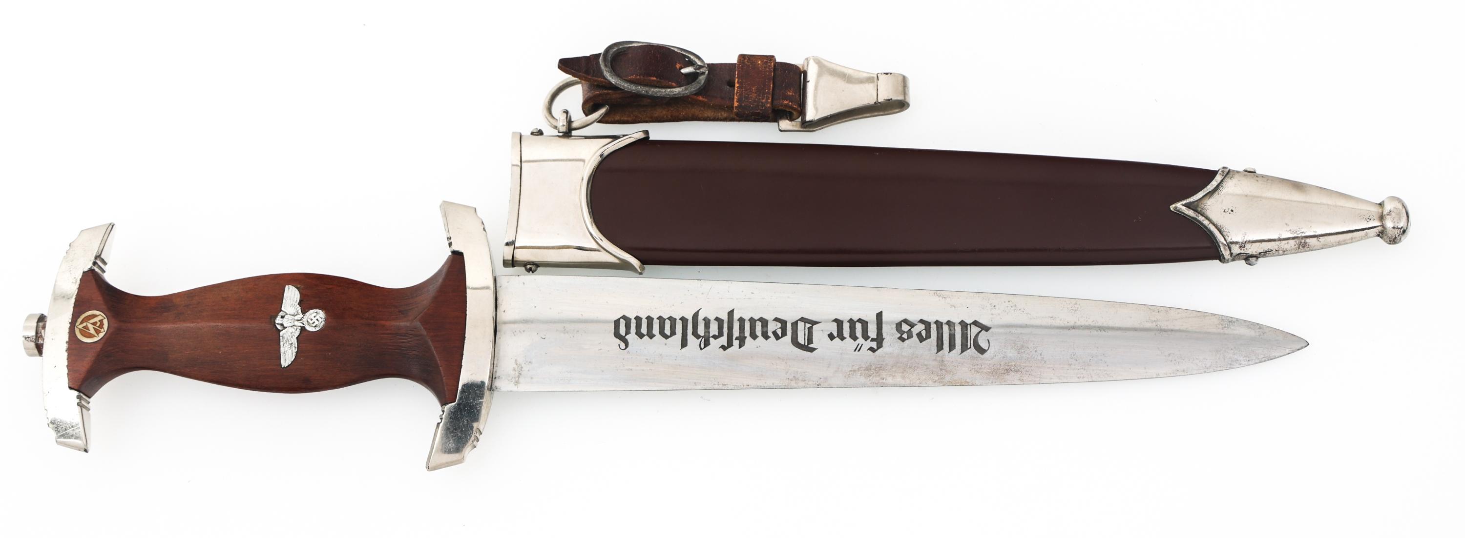 WWII GERMAN SA DRESS DAGGER BY RZM M7/66 1941