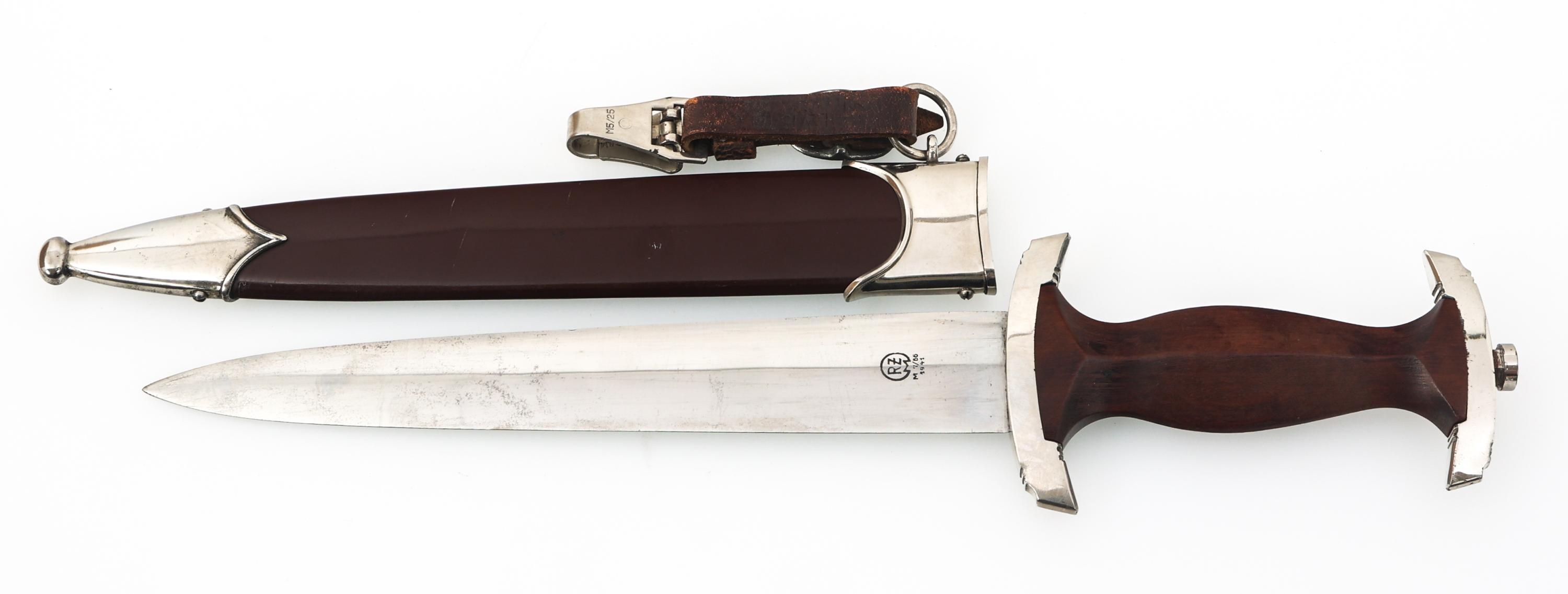 WWII GERMAN SA DRESS DAGGER BY RZM M7/66 1941