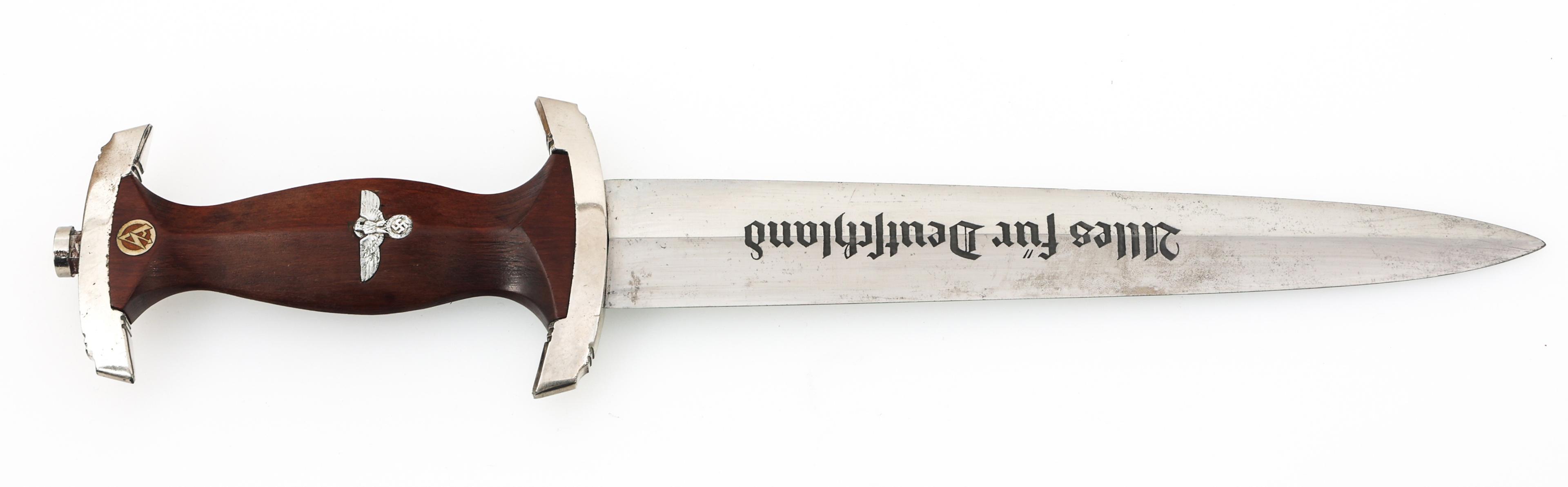 WWII GERMAN SA DRESS DAGGER BY RZM M7/66 1941