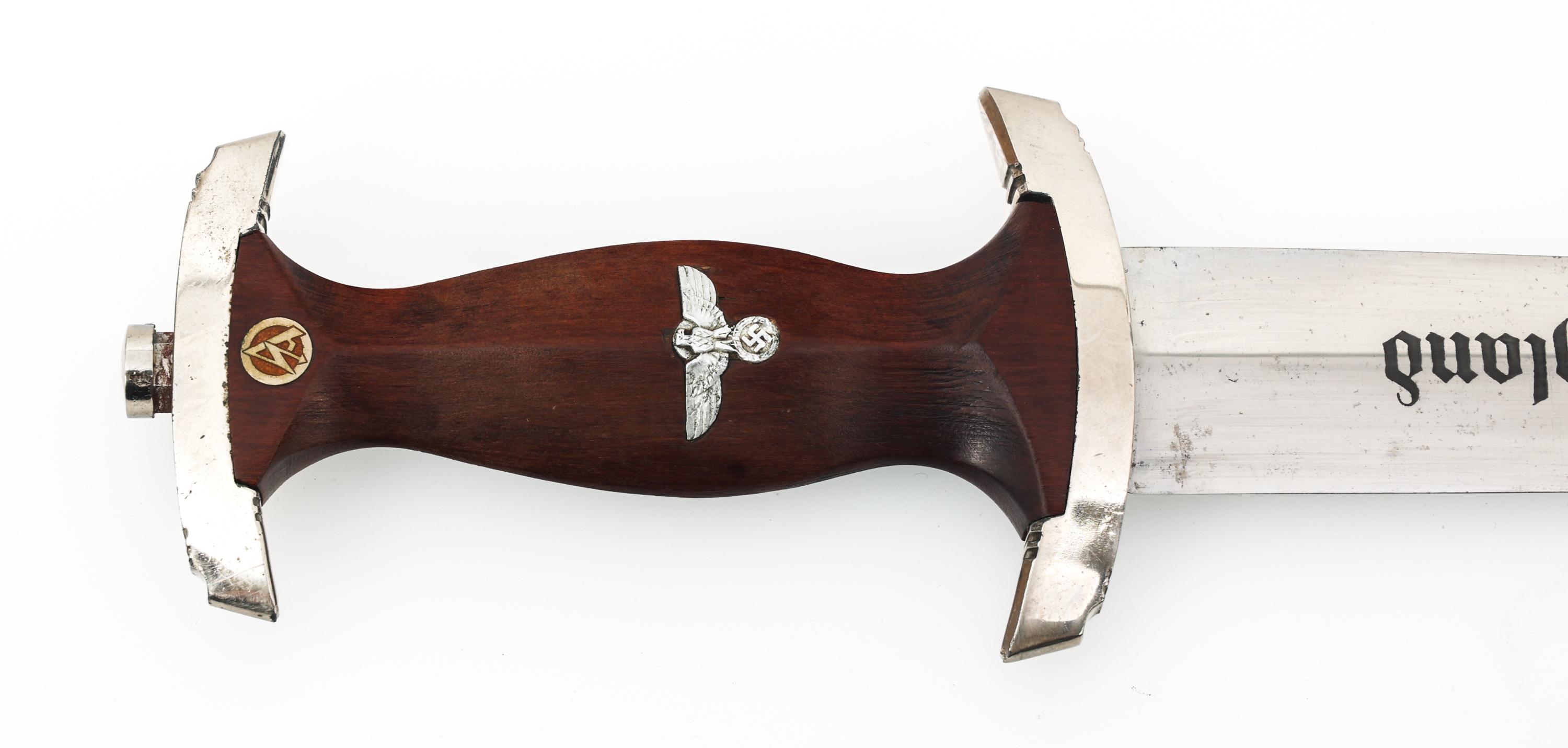 WWII GERMAN SA DRESS DAGGER BY RZM M7/66 1941