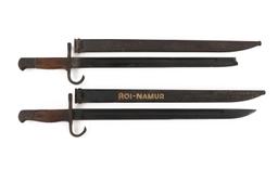 WWII JAPANESE TYPE 30 BAYONETS & USAF PILOT KNIFE