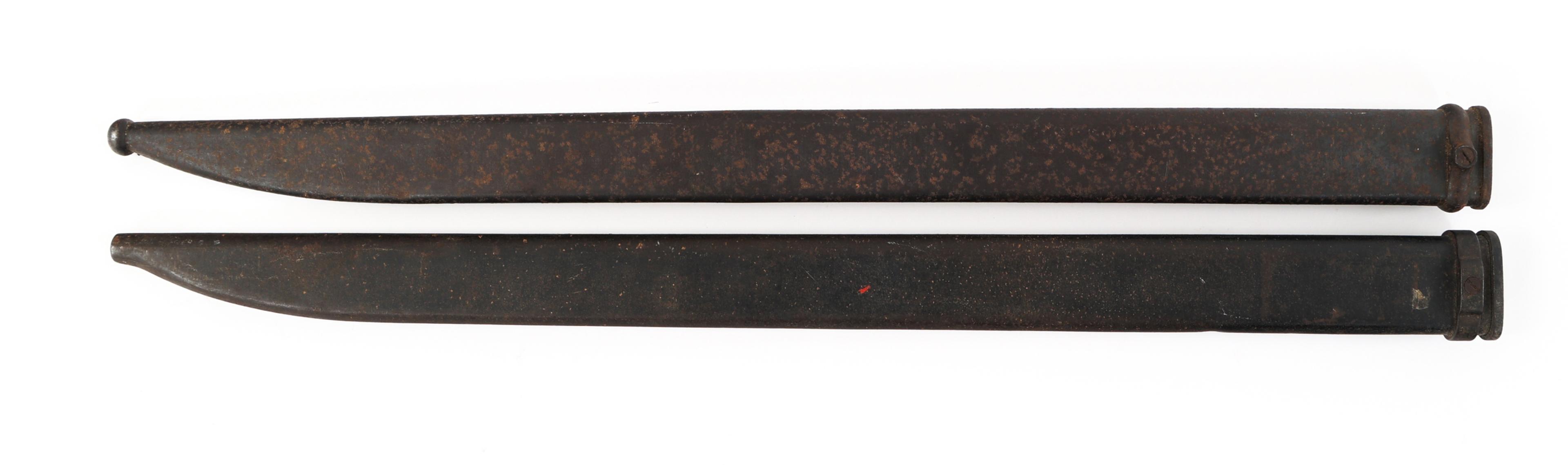 WWII JAPANESE TYPE 30 BAYONETS & USAF PILOT KNIFE