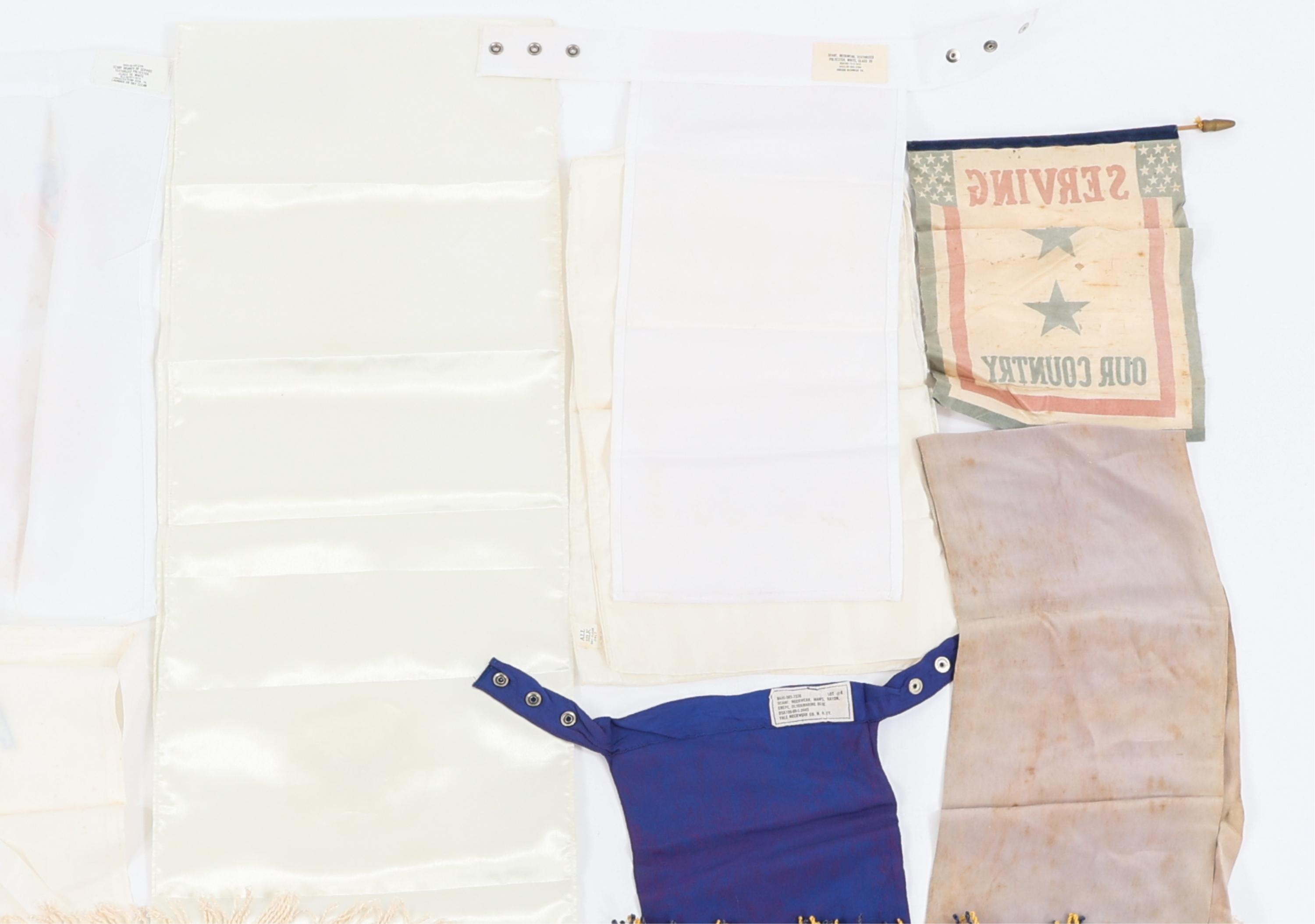 WWII - COLD WAR US ARMED FORCES PILLOW CASE LOT