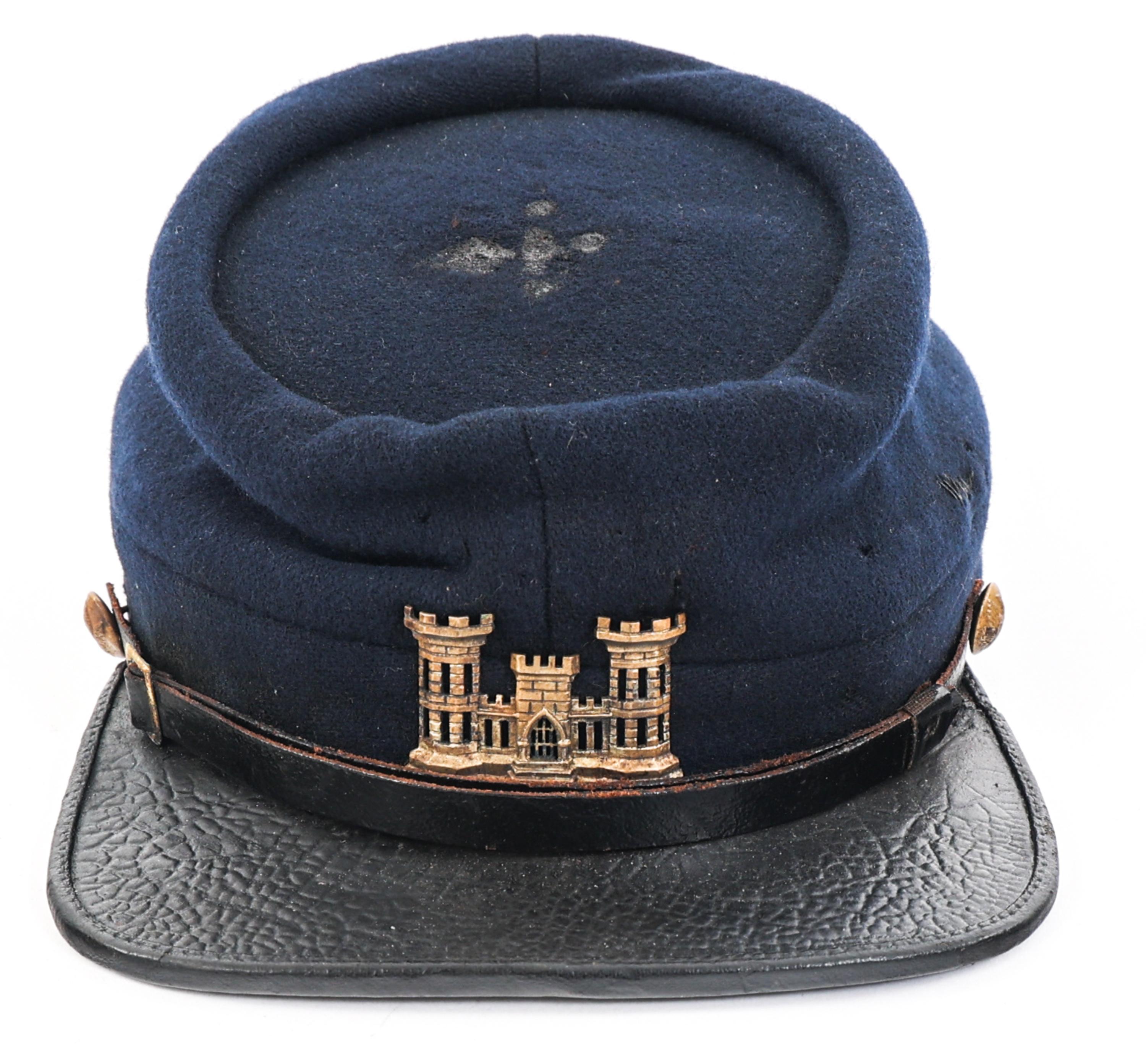 INDIAN WARS US ENGINEER M1876 FORAGE CAP KEPI