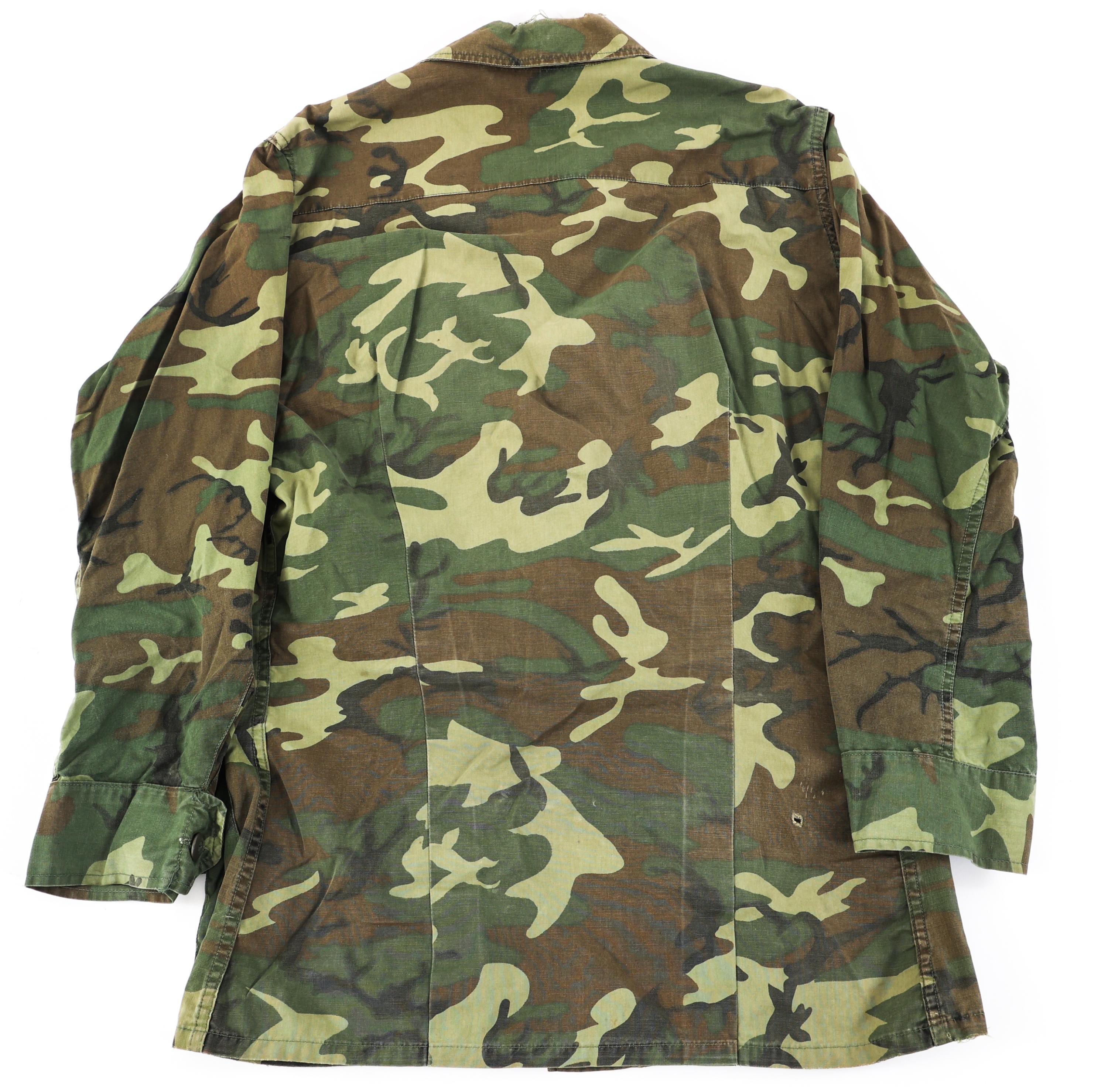 VIETNAM WAR EARLY ERDL NON RIP-STOP BDU SET